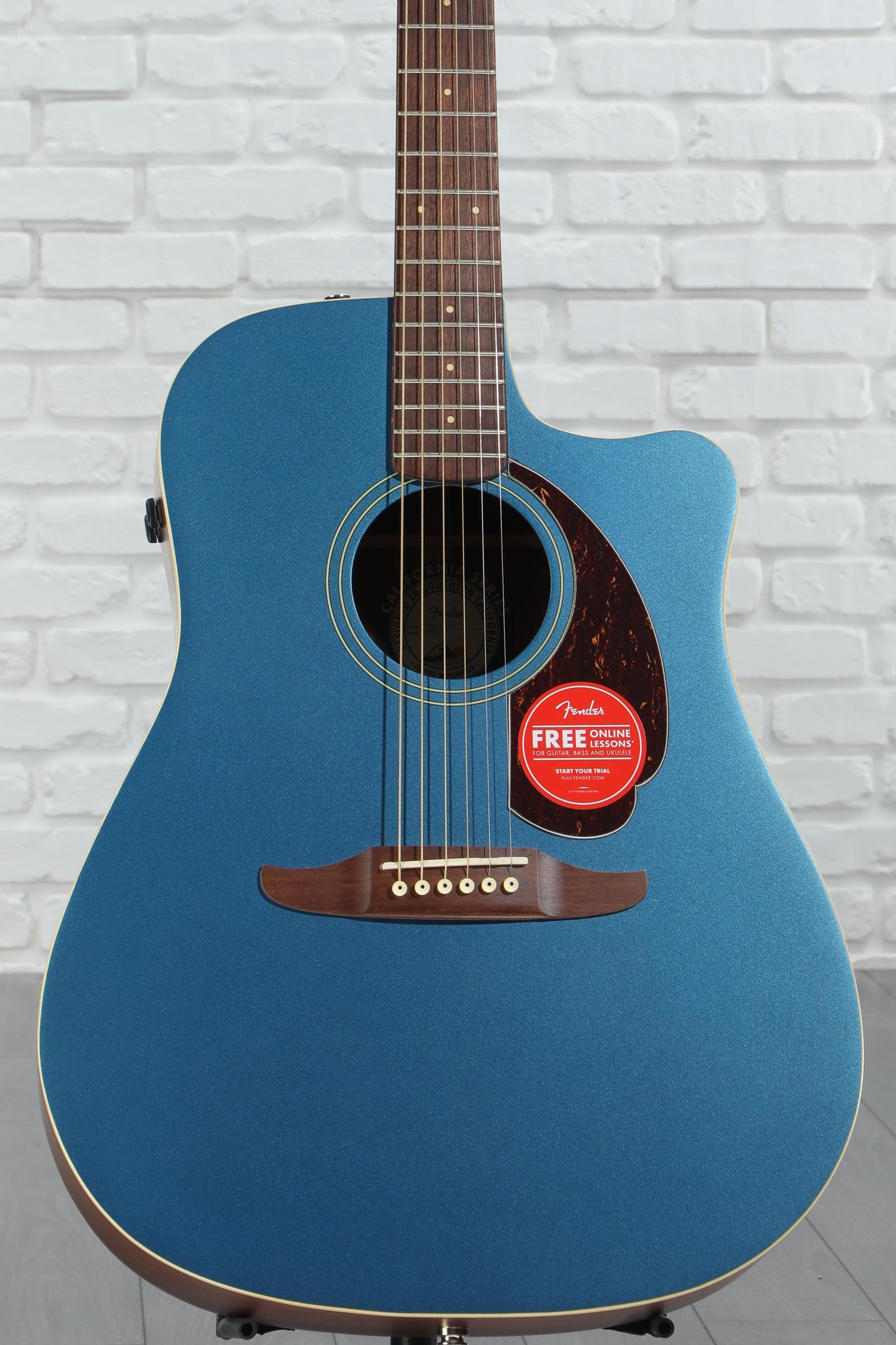 Fender Redondo Player Acoustic-electric Guitar - Lake Placid