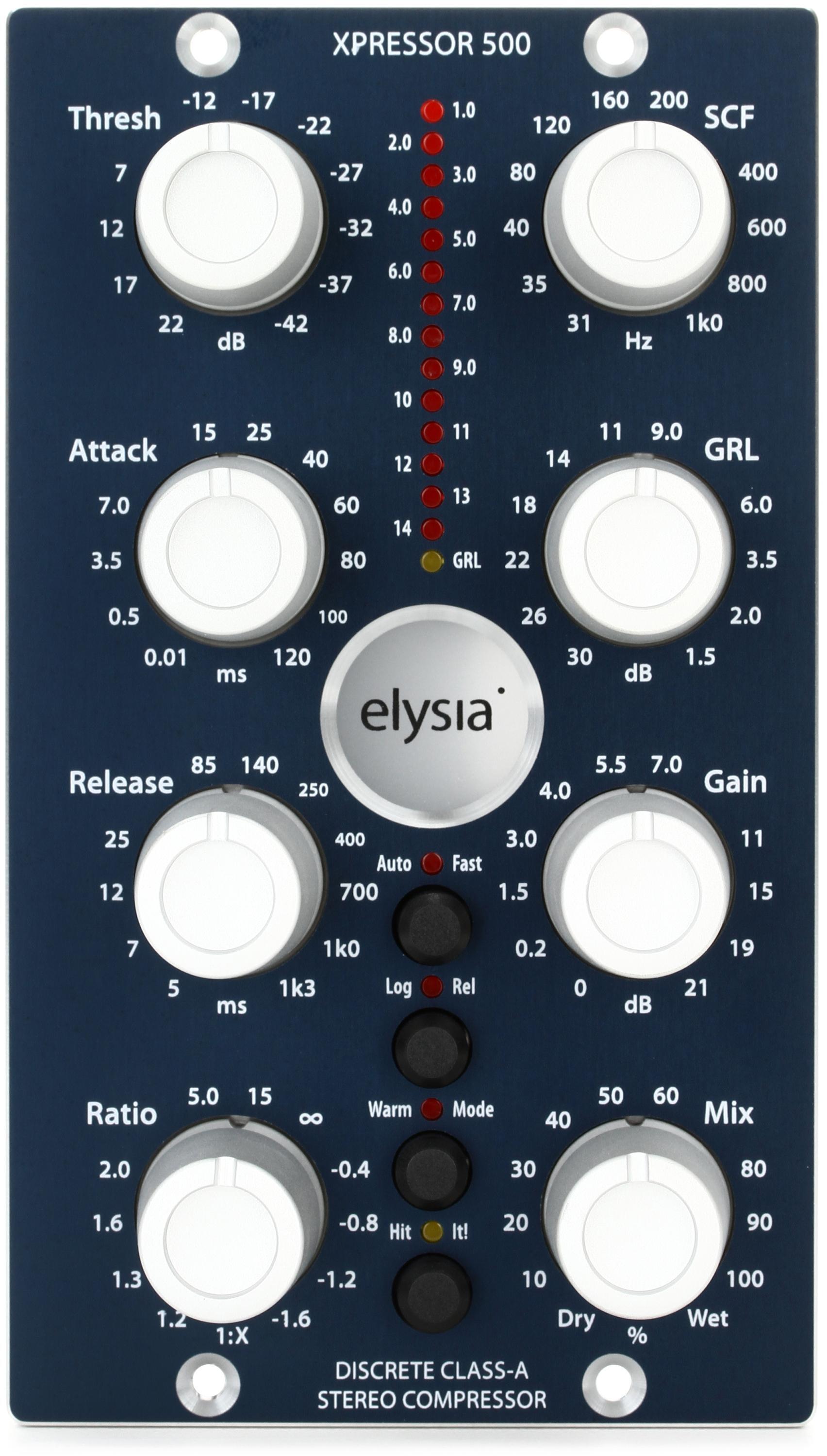 elysia xpressor 500 Series Stereo Compressor Reviews | Sweetwater