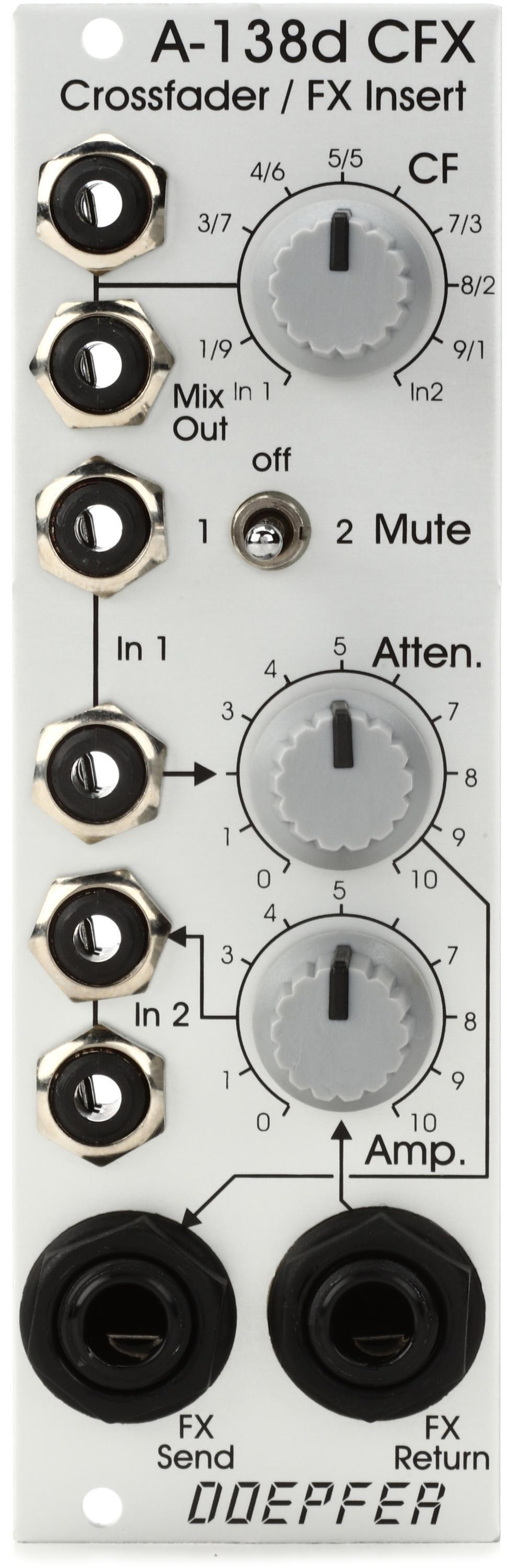 Doepfer A-138d Crossfader/Effect Insert Eurorack Module