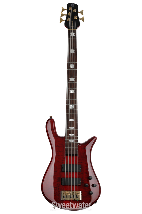 Spector Euro5 LX Bass Guitar - Black Cherry Gloss | Sweetwater
