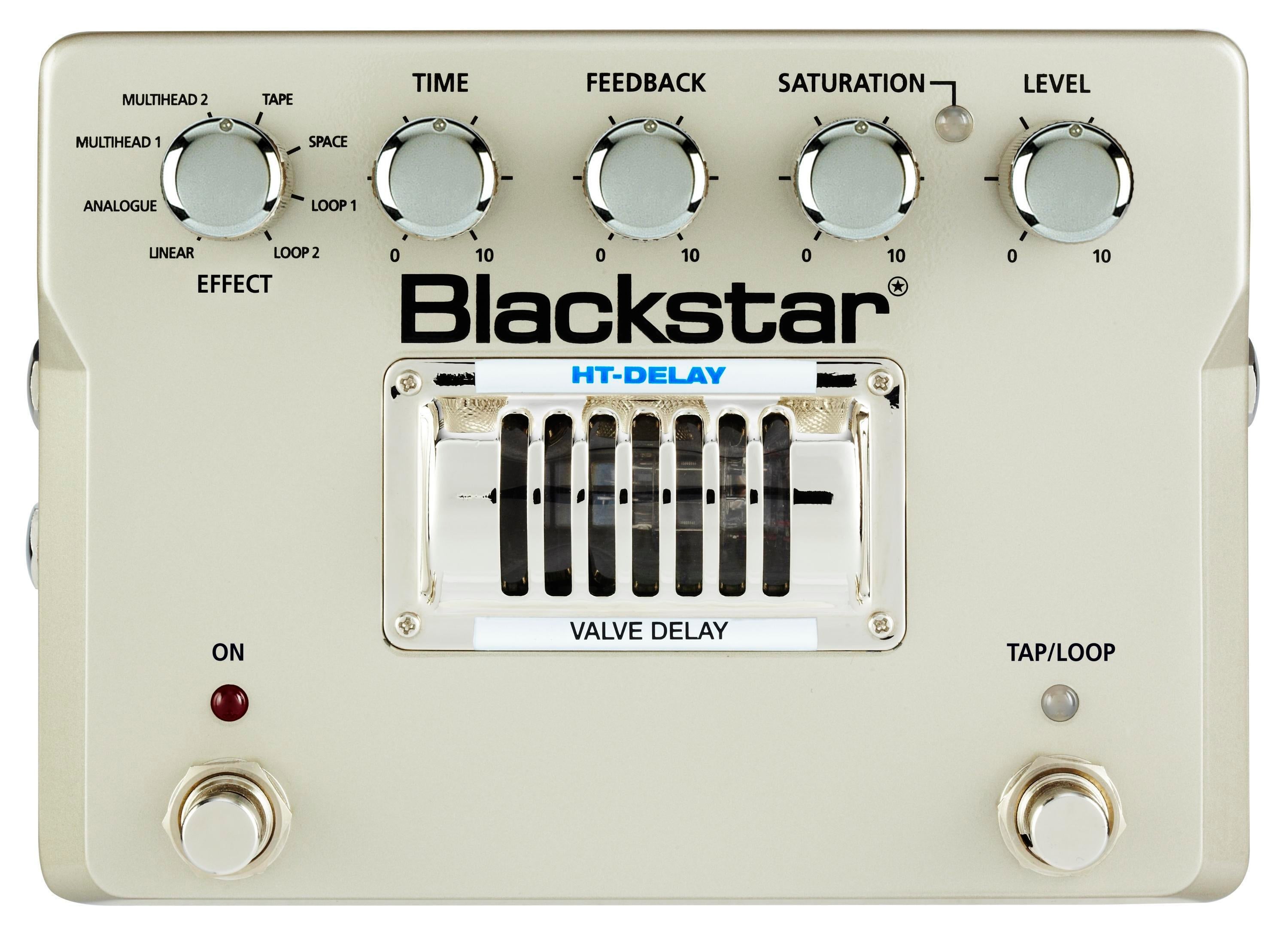 BLACKSTAR HT-DELAY 真空管 Blackstar HT-DELAY Tube Delay Effects | Sweetwater