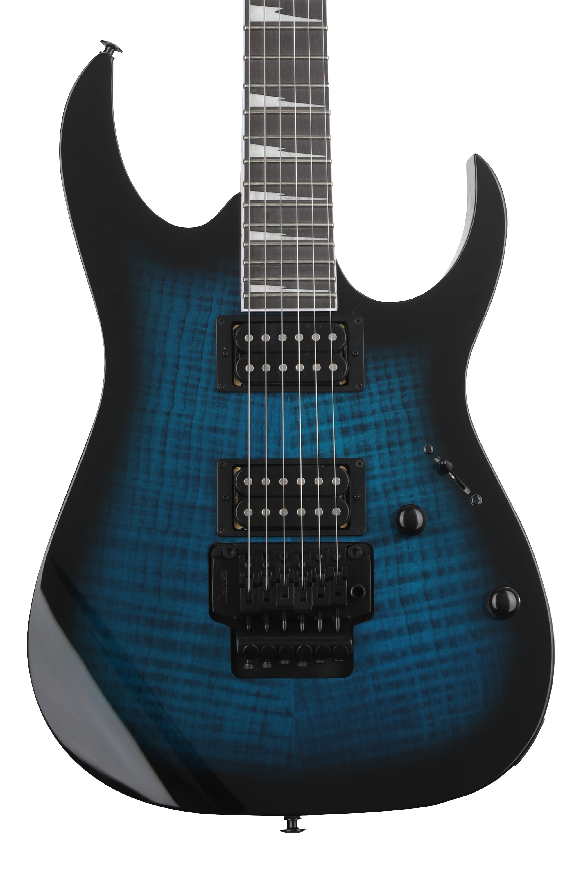Ibanez GIO エレキギター　サンバースト Ibanez Gio RG320FAT Electric Guitar - Transparent Blue Sunburst