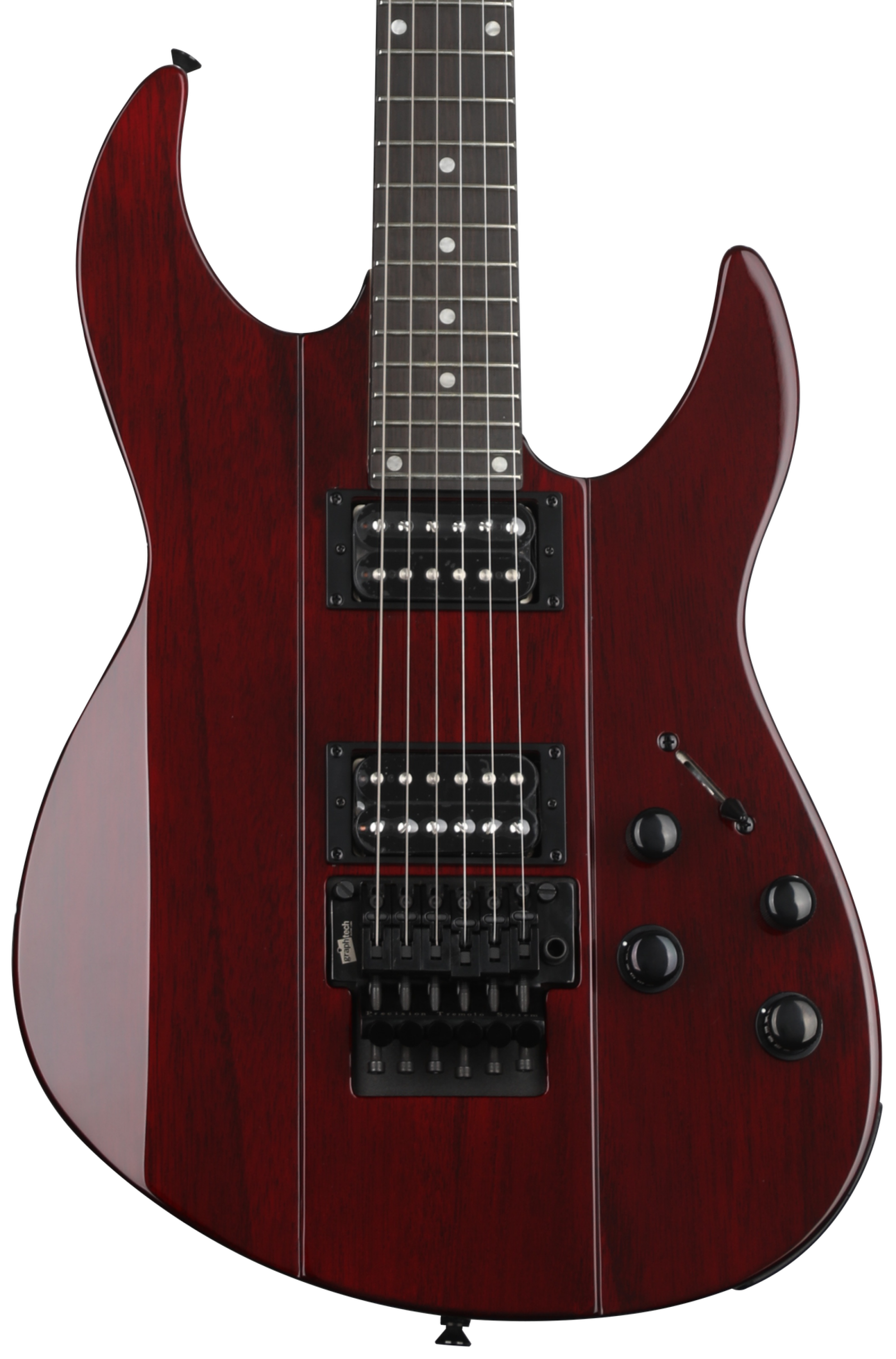 Line 6 JTV-89F Variax, Dent 'n Scratch - Blood Red with