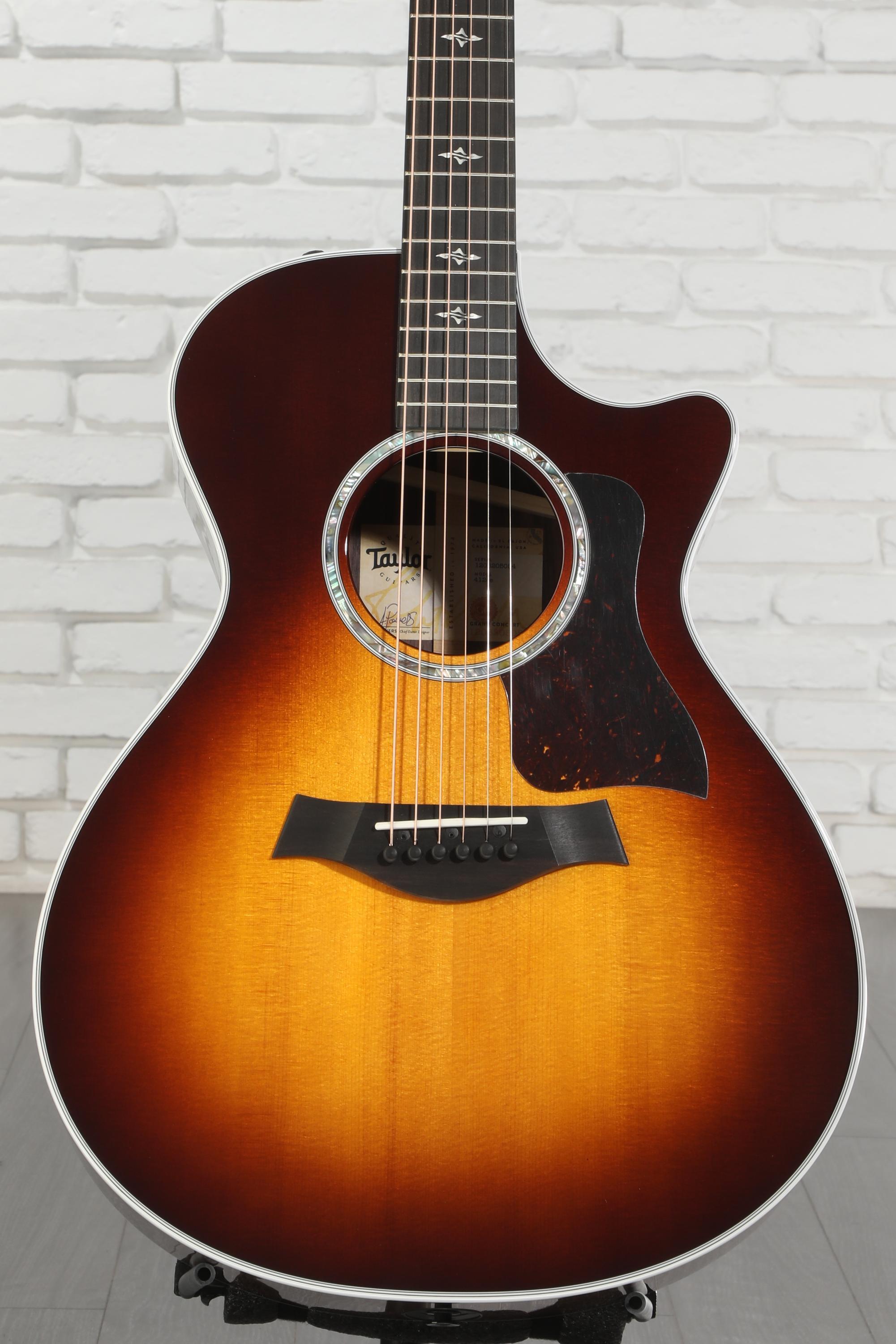 Taylor 412ce-R V-Class Acoustic-electric Guitar - Tobacco Sunburst