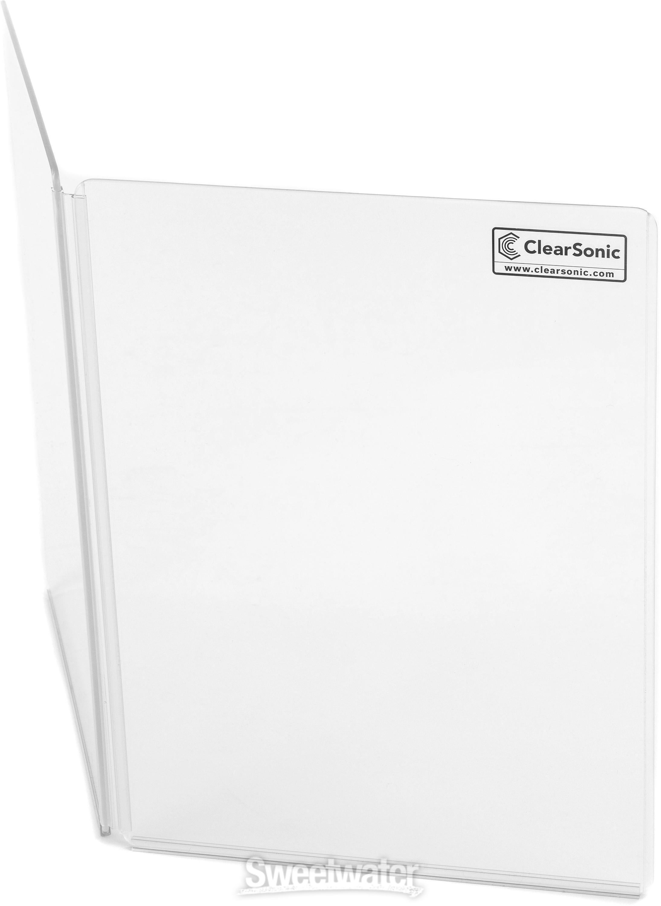 ClearSonic CSP A1824x2 Acrylic Amp Shield - 2-panel | Sweetwater