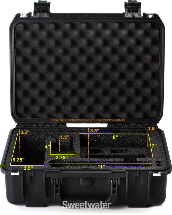 SKB 3i-1711-XLXD iSeries Waterproof Shure SLX-D / QLX-D Case