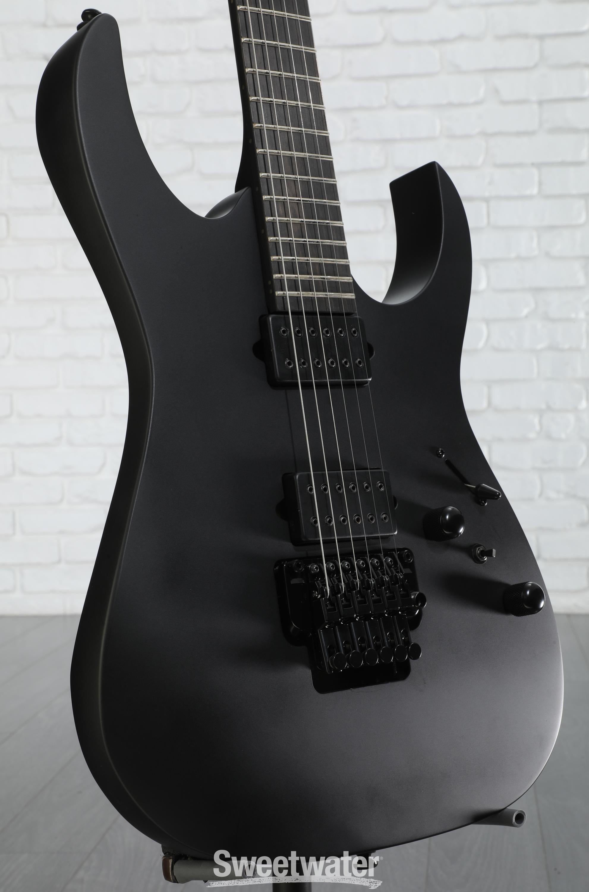 Ibanez Iron Label RGRB620 Electric Guitar - Black | Sweetwater