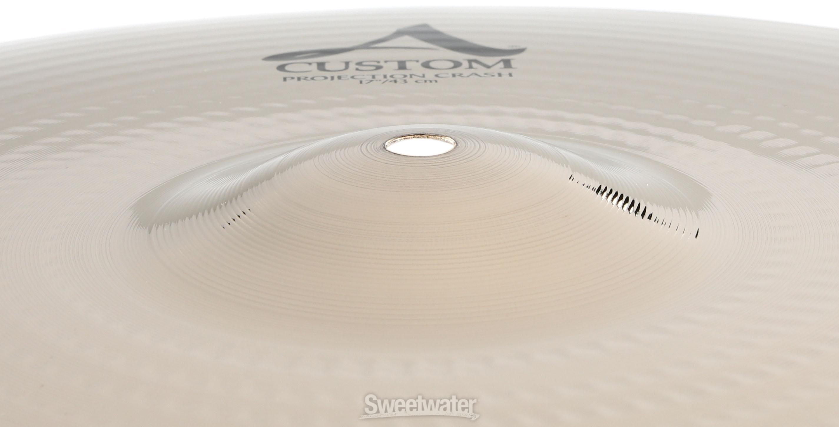 Zildjian 17 inch A Custom Projection Crash Cymbal Reviews | Sweetwater