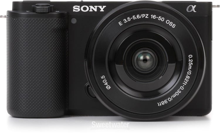 Sony Alpha ZV-E10 Mirrorless Vlog Camera with 16-50mm Lens Kit