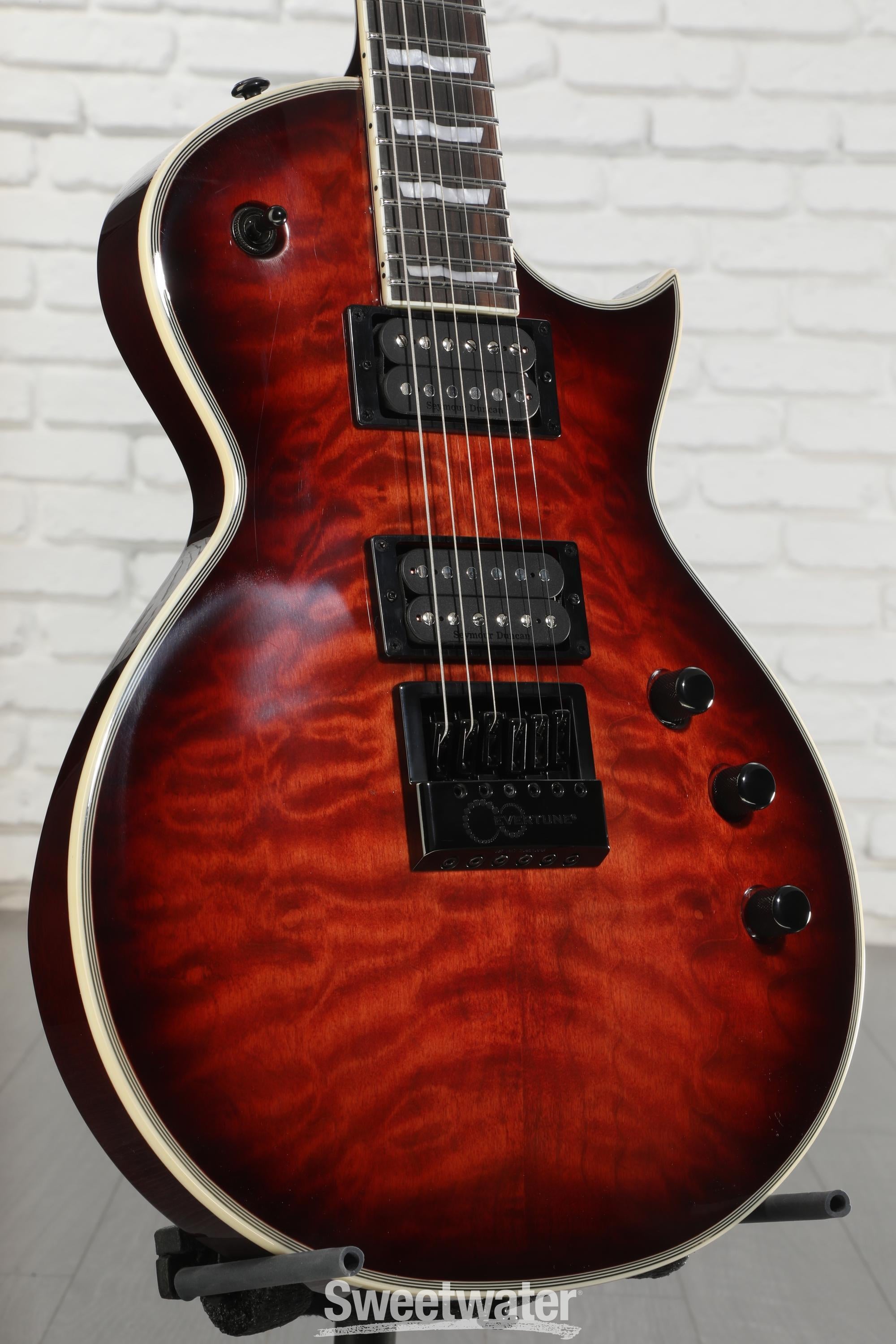 ESP LTD EC-1000 Evertune - Dark Brown Sunburst | Sweetwater