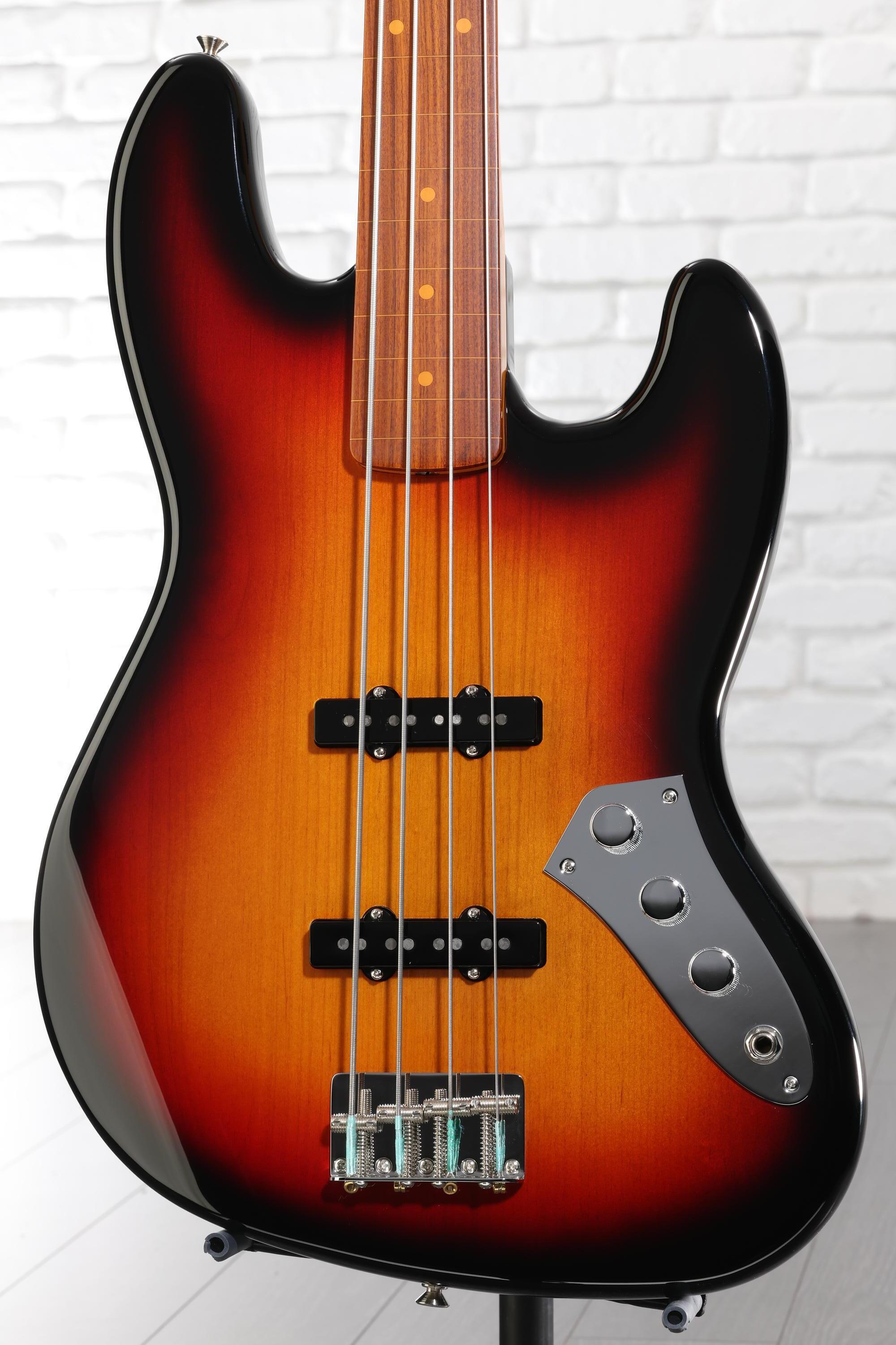 Fender Jaco Pastorius Fretless Jazz Bass - 3-color Sunburst