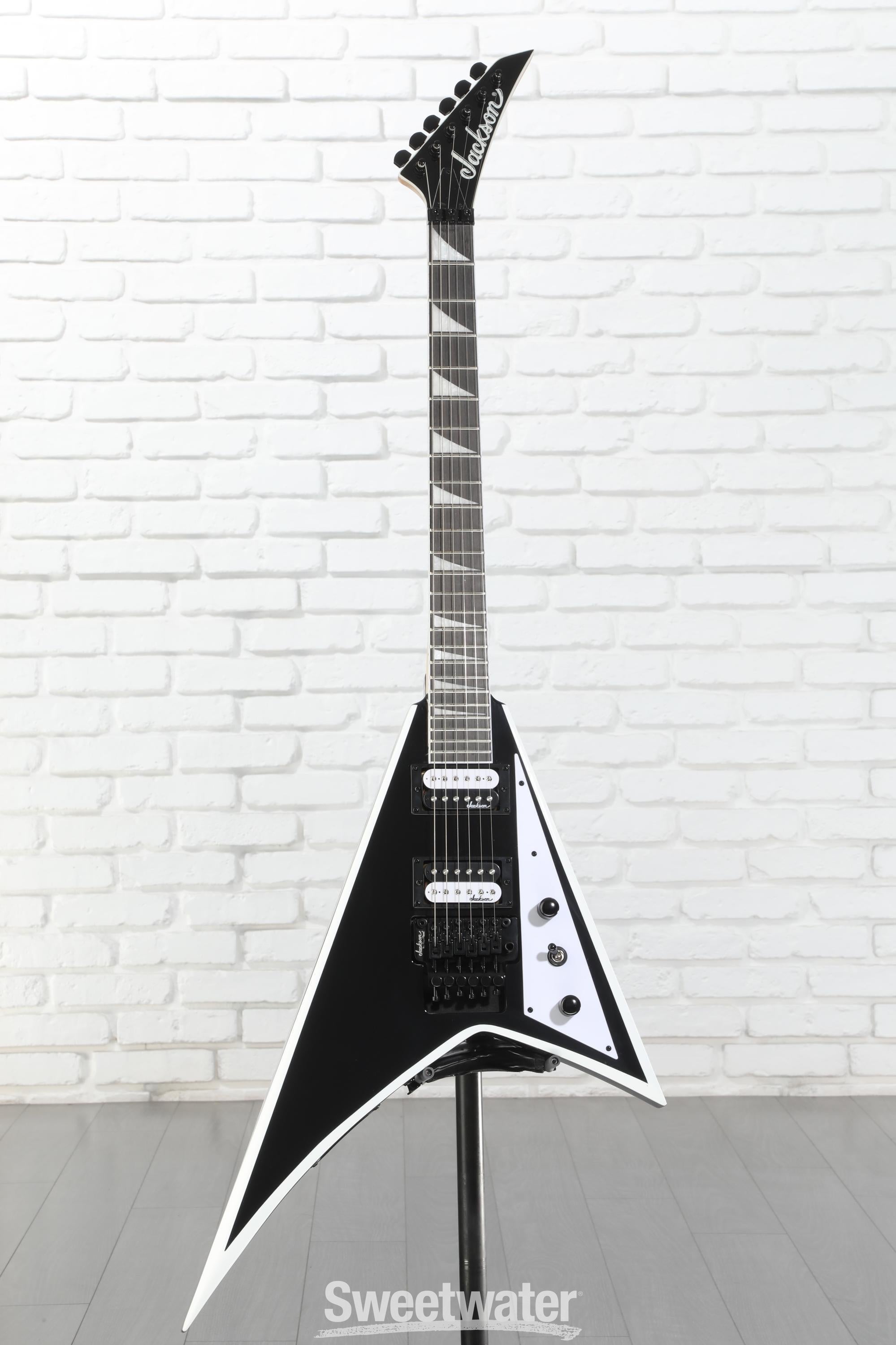 Jackson Rhoads JS32 Electric Guitar - Black with White