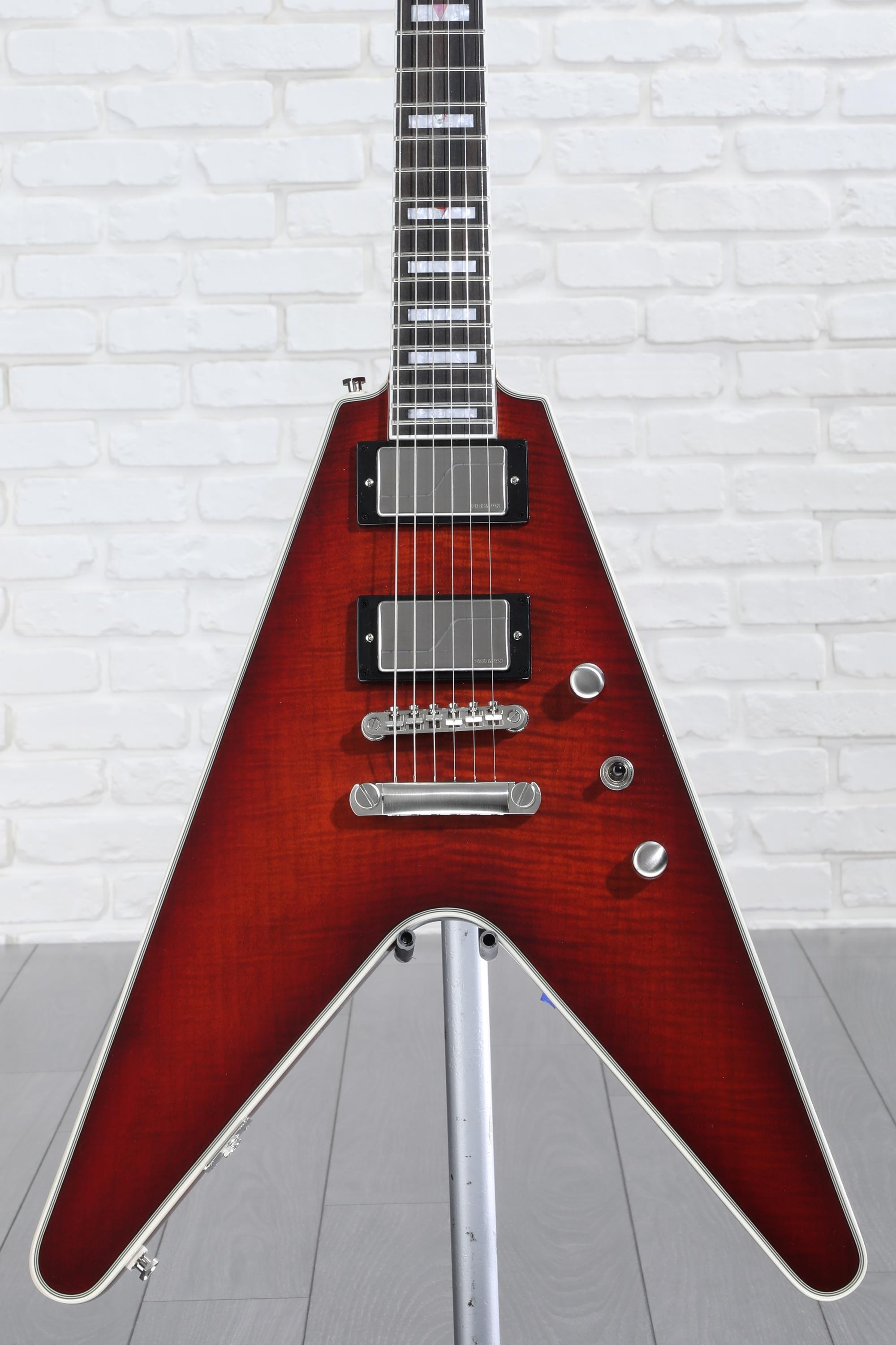 Epiphone Flying V Prophecy Electric Guitar - Aged Bengal Epiphone Flying V Prophecy Electric Guitar - Aged Bengal