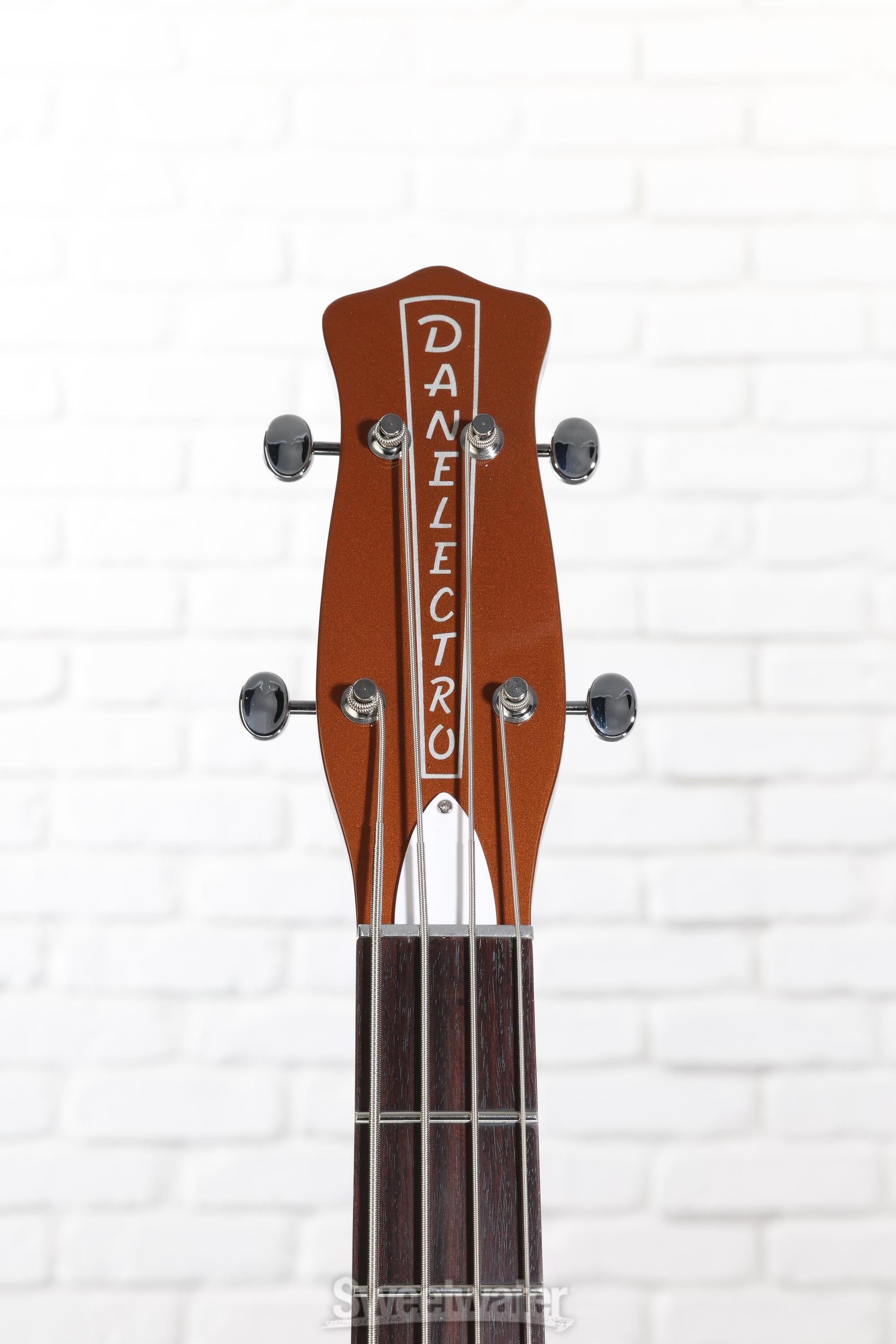 Danelectro '59DC Short Scale Bass Guitar - Copper | Sweetwater