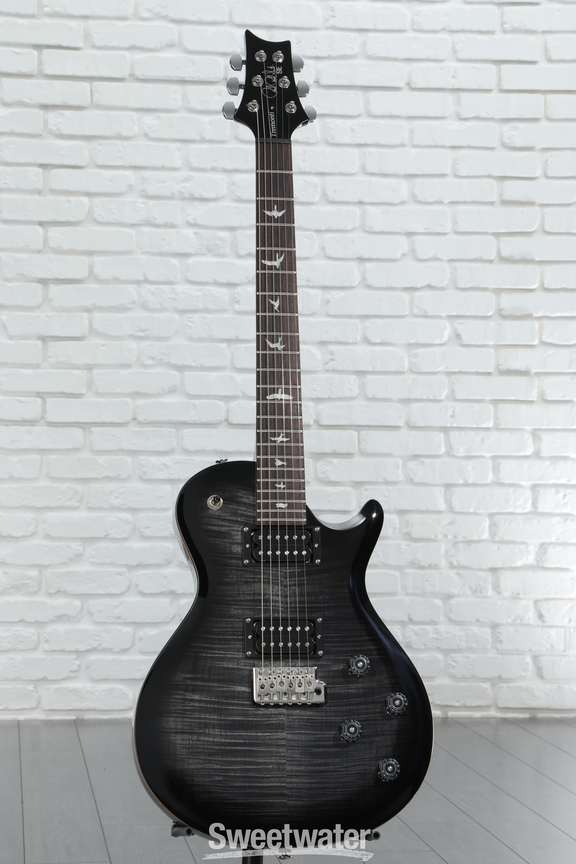 ギター PRS SE Singlecut Tr BLACK PRS SE Mark Tremonti Standard Electric Guitar - Charcoal