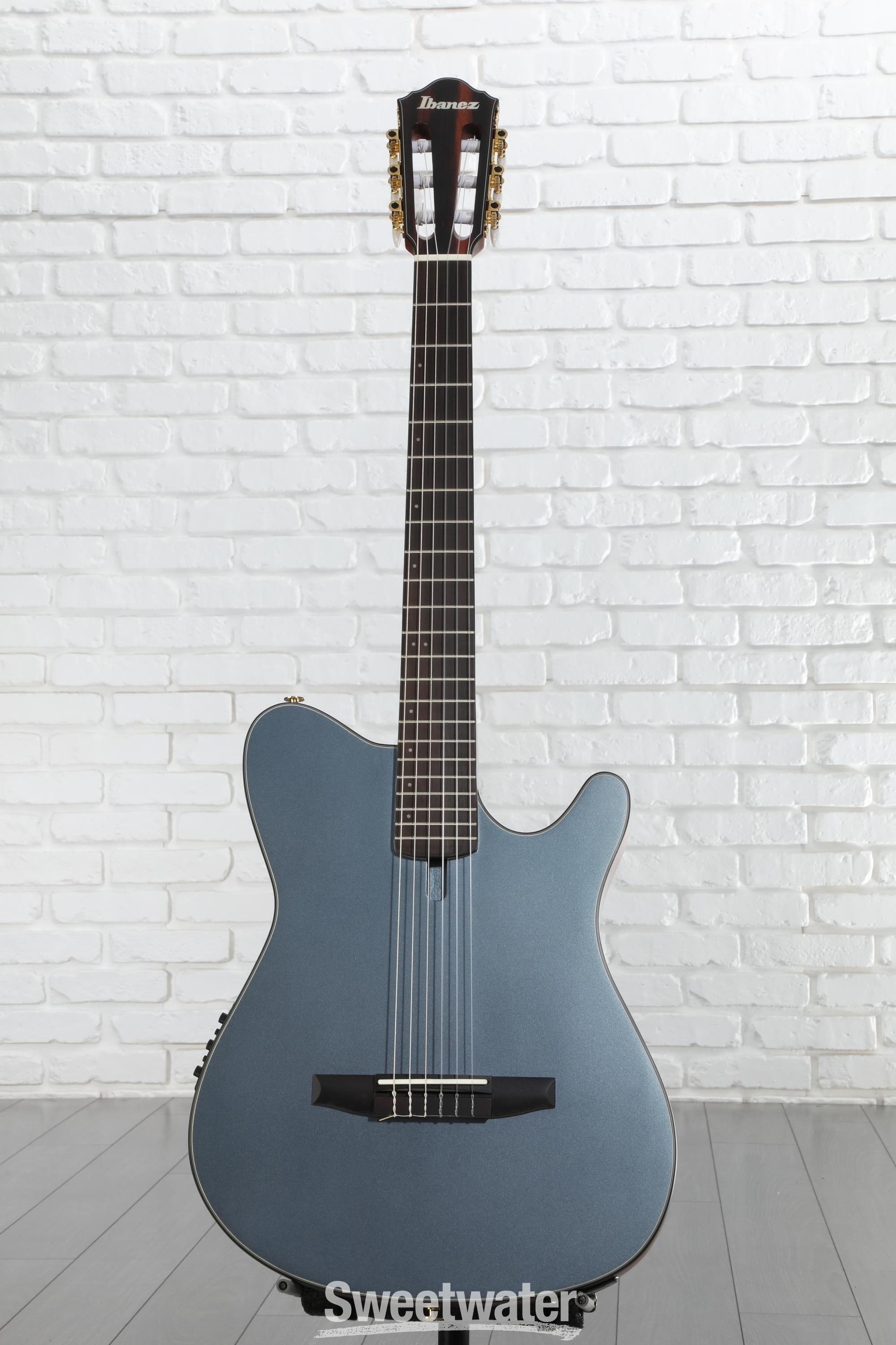 Ibanez FRH10N Thinline Nylon Acoustic-electric Guitar - Indigo