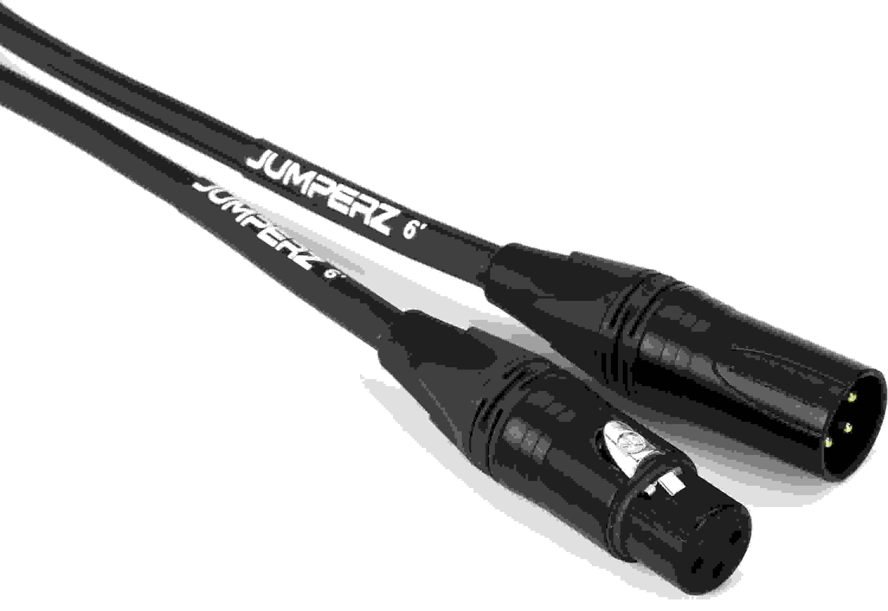 JUMPERZ JZGM ZipLine Gold Microphone Cable - 6 foot