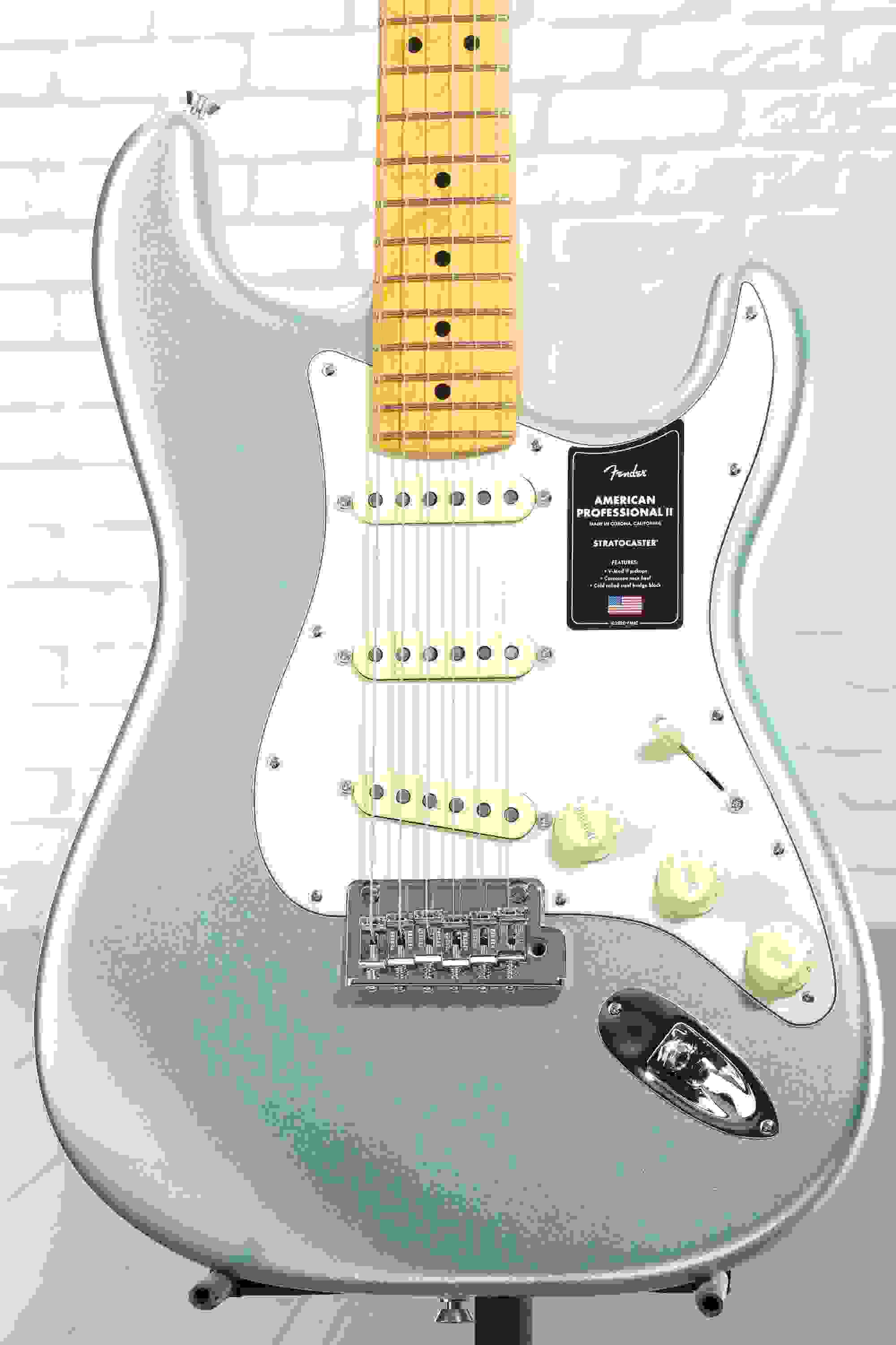 Fender American Professional II Stratocaster - Mystic Surf Green with Maple Fingerboard