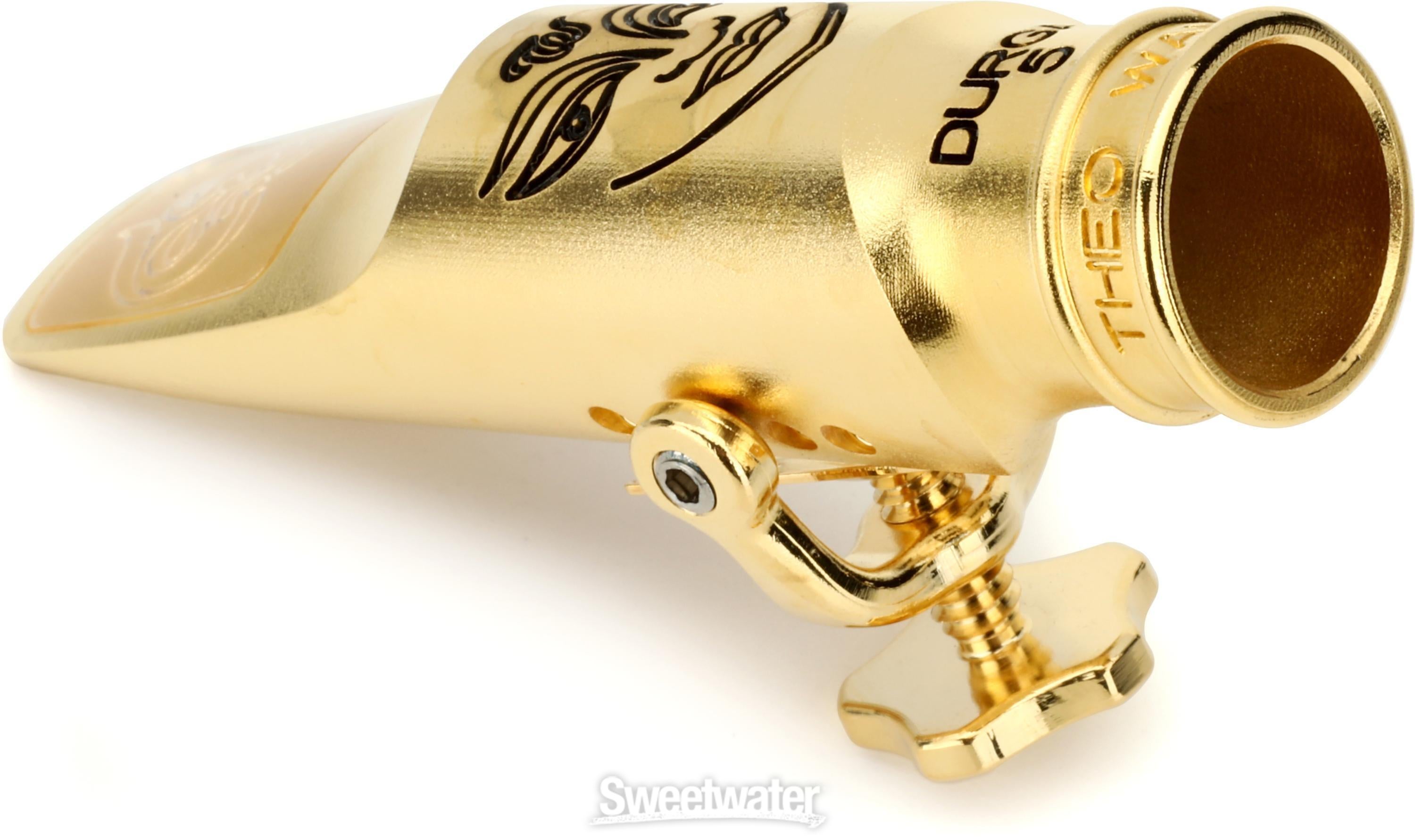 DU5-AG8 Durga 5 Alto Saxophone Mouthpiece - 8 Gold-plated - Sweetwater