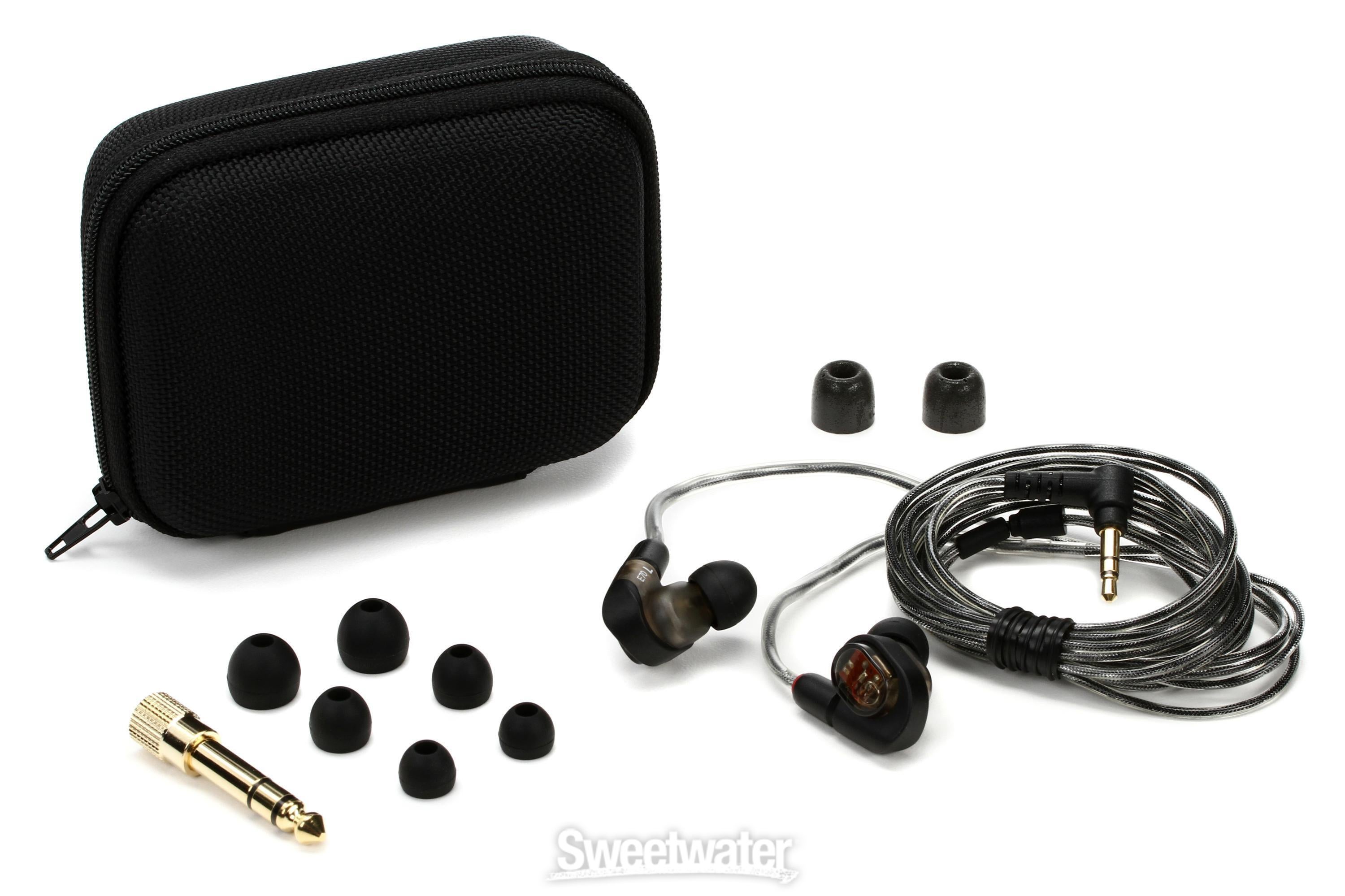 Audio-Technica ATH-E70 Monitor Earphones - Black | Sweetwater