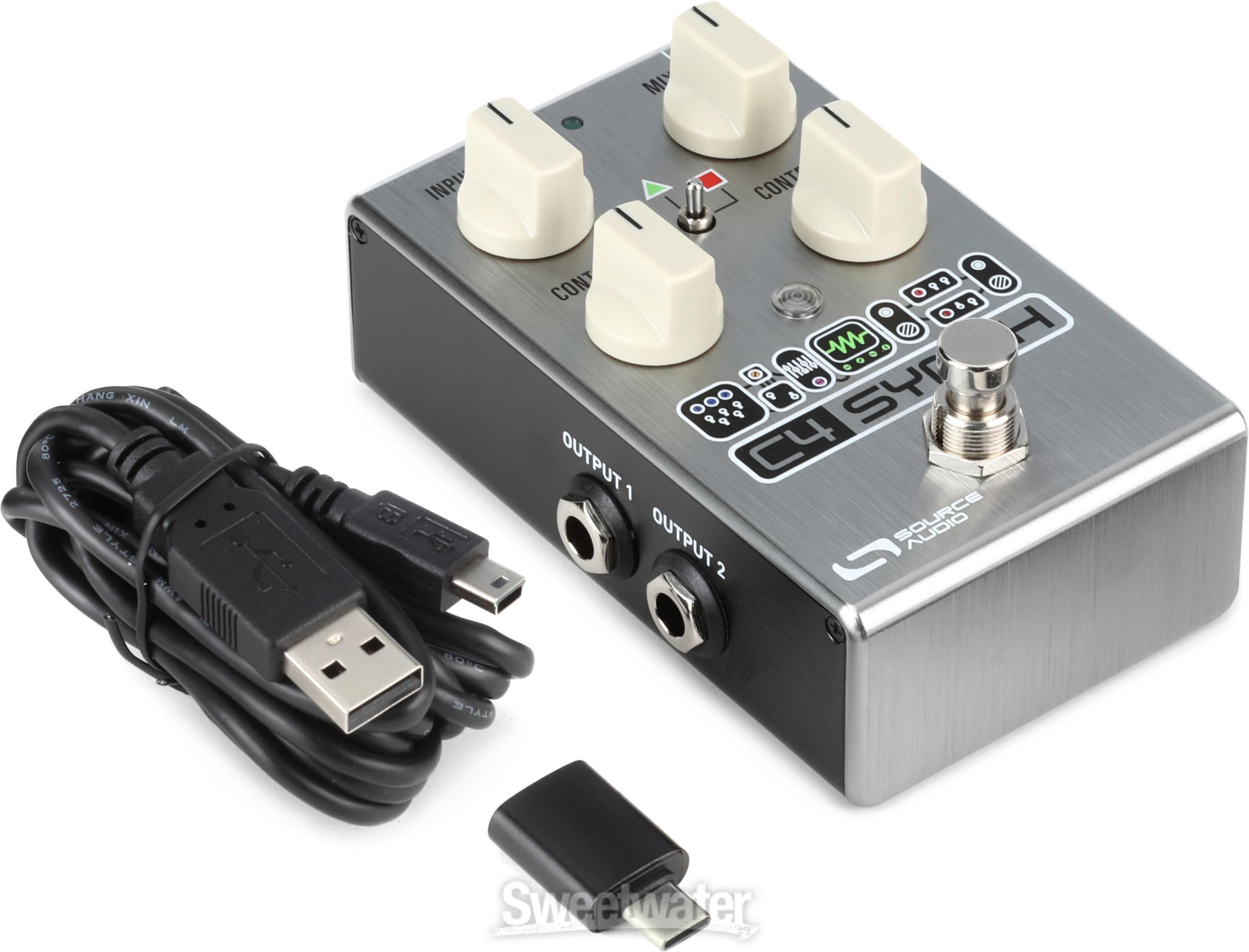 Source Audio C4 Synth Pedal | Sweetwater