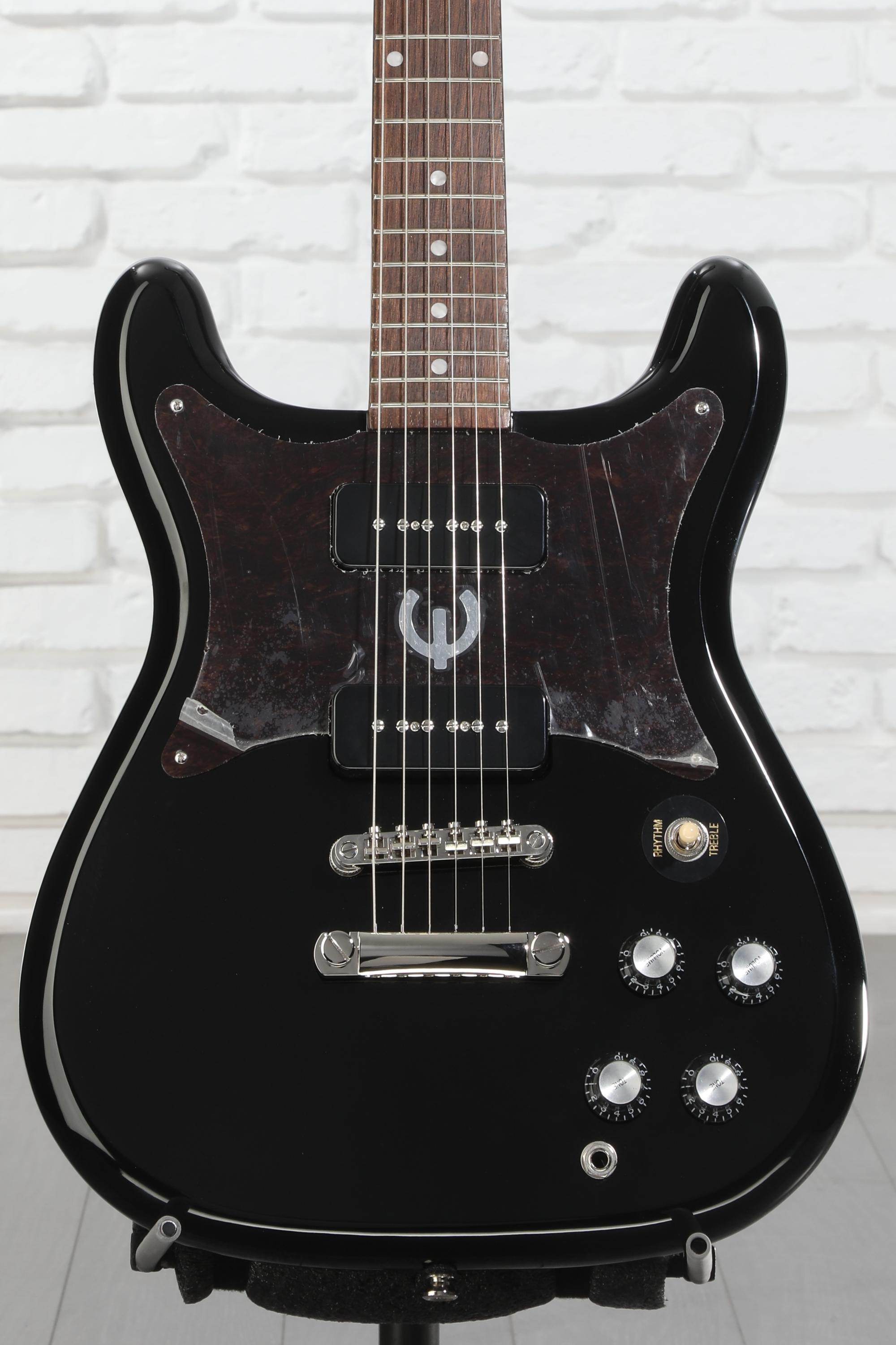 Epiphone Wilshire P-90s Electric Guitar - Ebony | Sweetwater