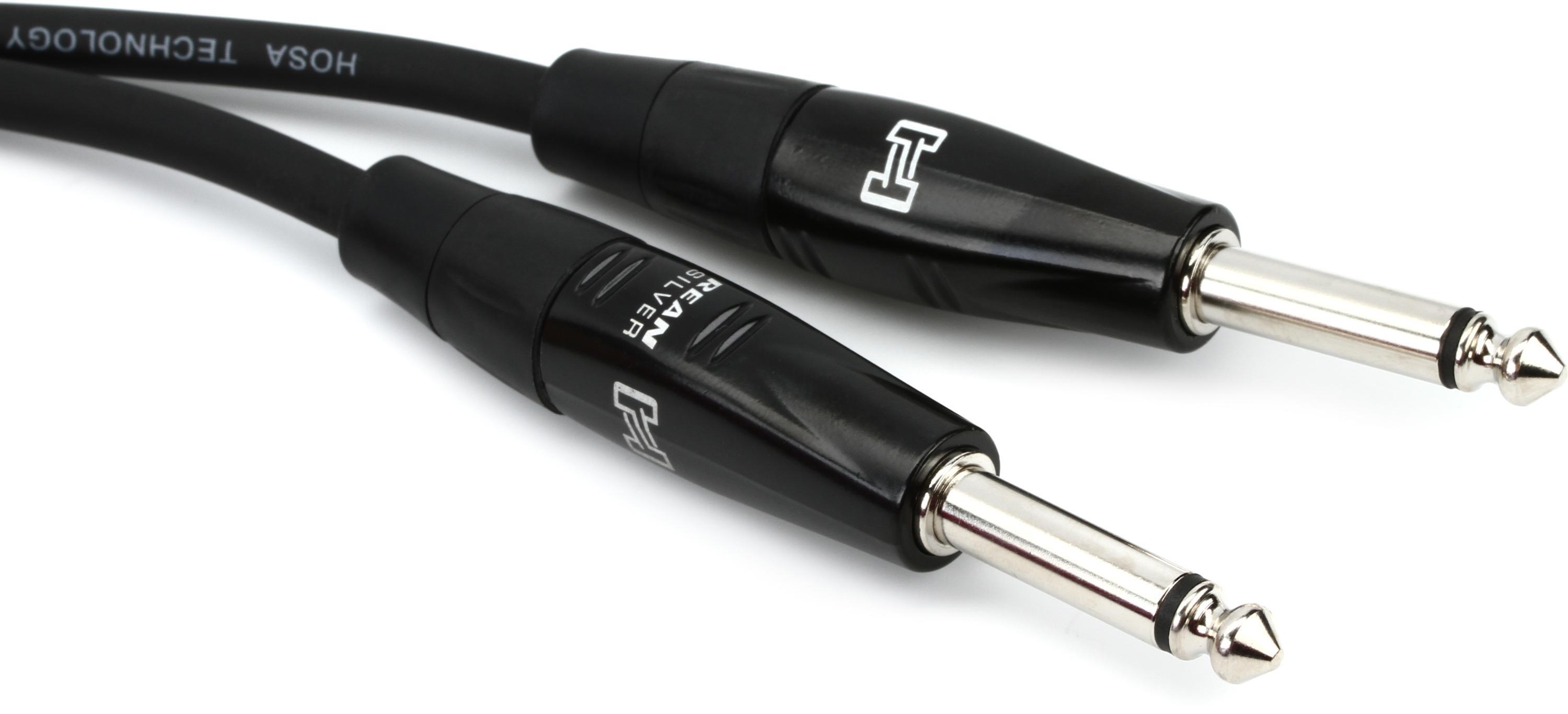 Photo of Hosa HGTR-005 Pro Straight to Straight Guitar Cable - 5 foot