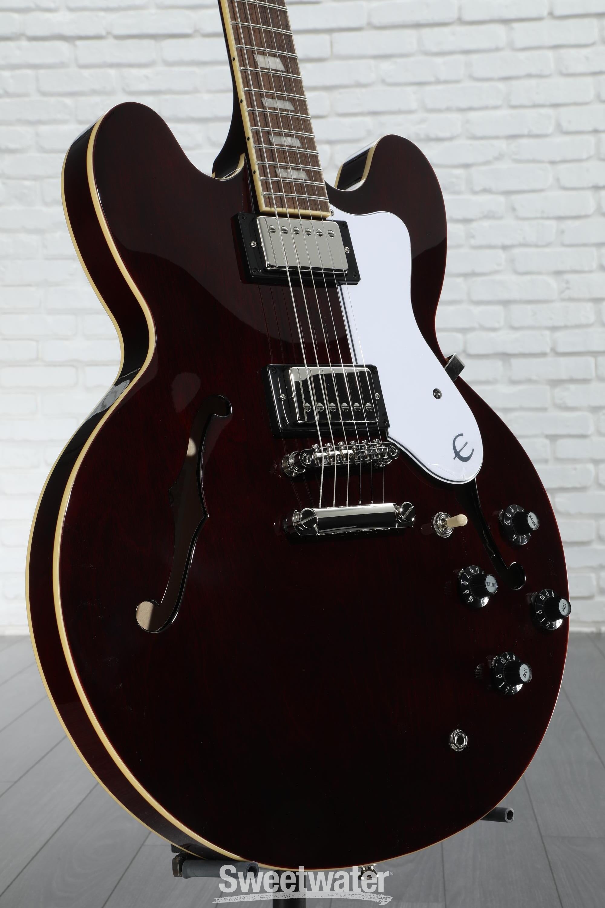 エレキギター epiphone noel galager riviera Epiphone Noel Gallagher Riviera Guitar Review - Premier Guitar