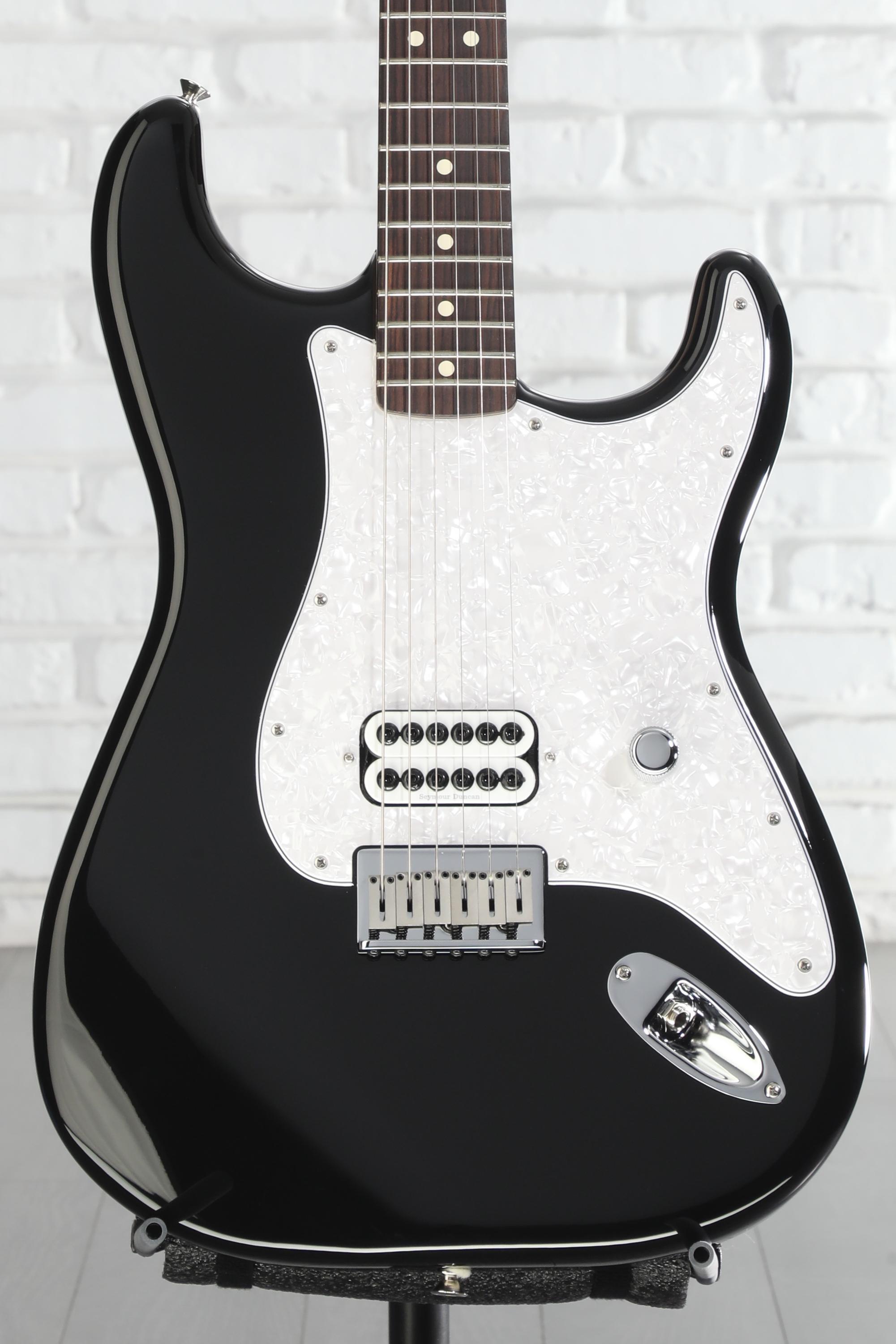 Fender Tom DeLonge Stratocaster Electric Guitar - Black | Sweetwater
