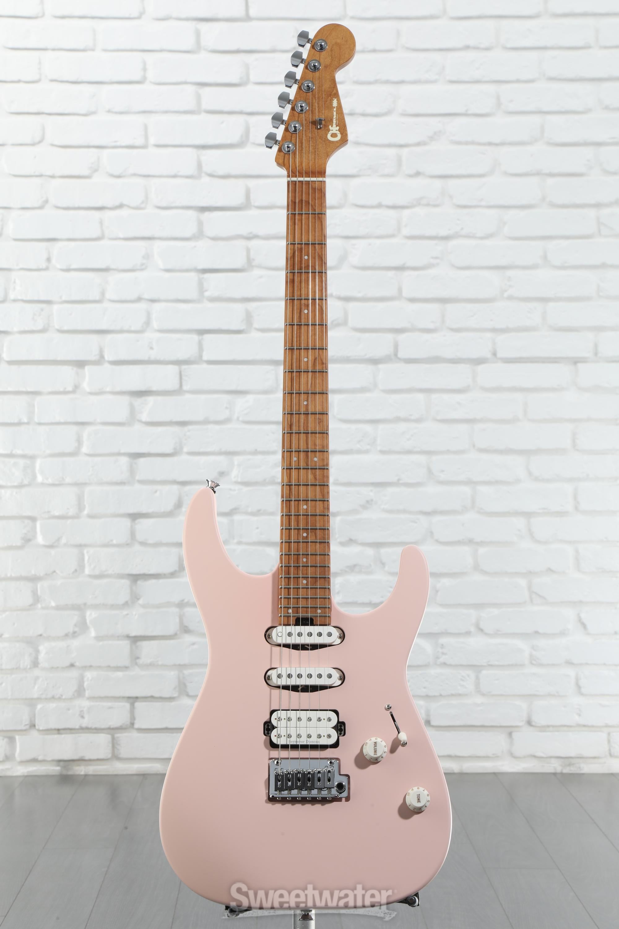 Charvel Pro-Mod DK24 HSS Electric Guitar - Shell Pink