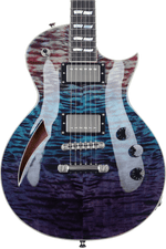Photo of ESP USA Eclipse Semi-Hollow Electric Guitar - Purple Haze