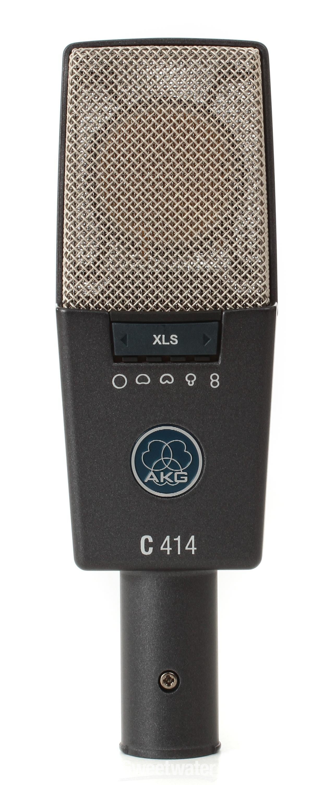 AKG C414 XLS Large-Diaphragm Condenser Microphone Bundle