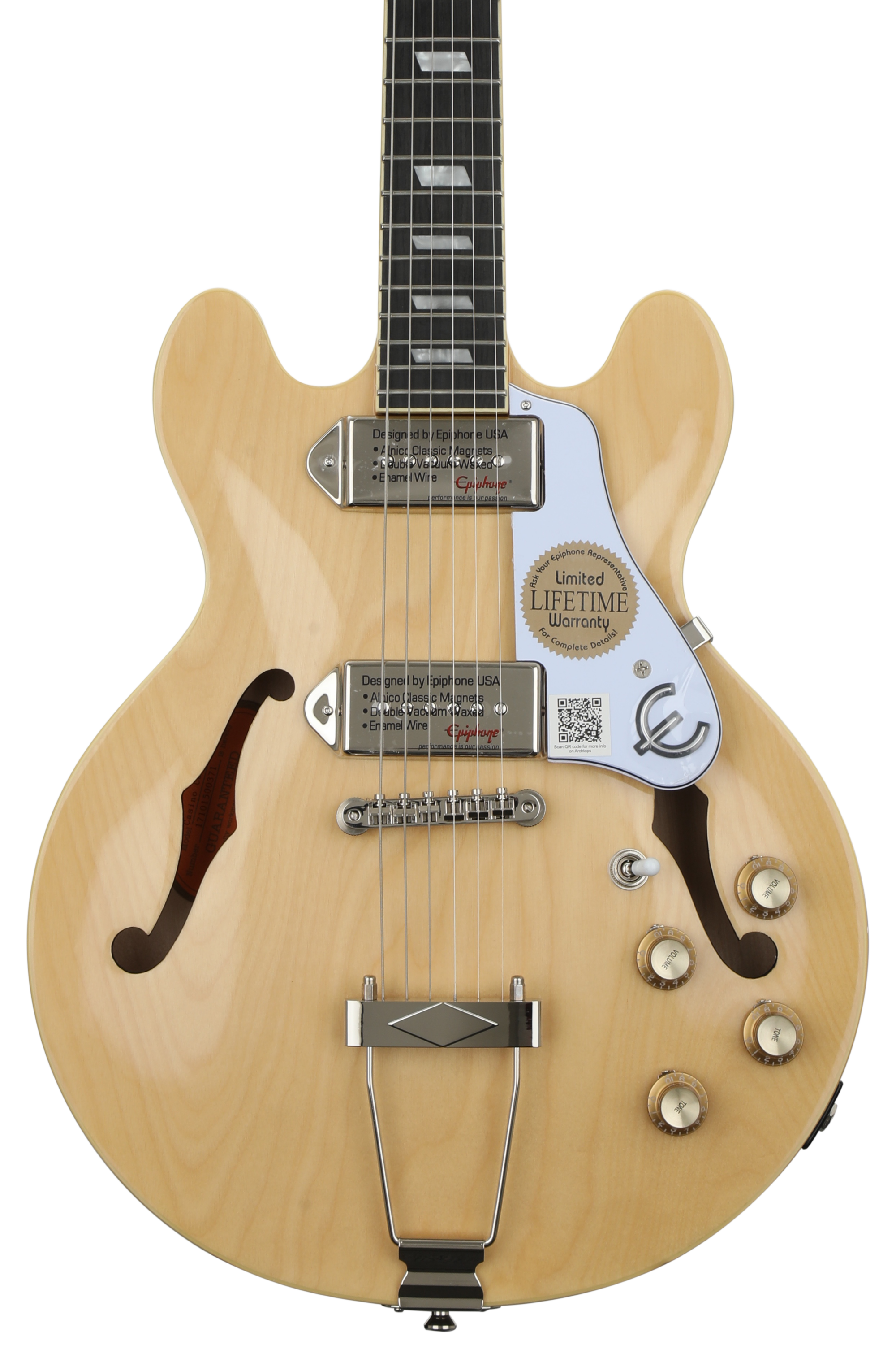 Epiphone Casino Coupe - Natural | Sweetwater