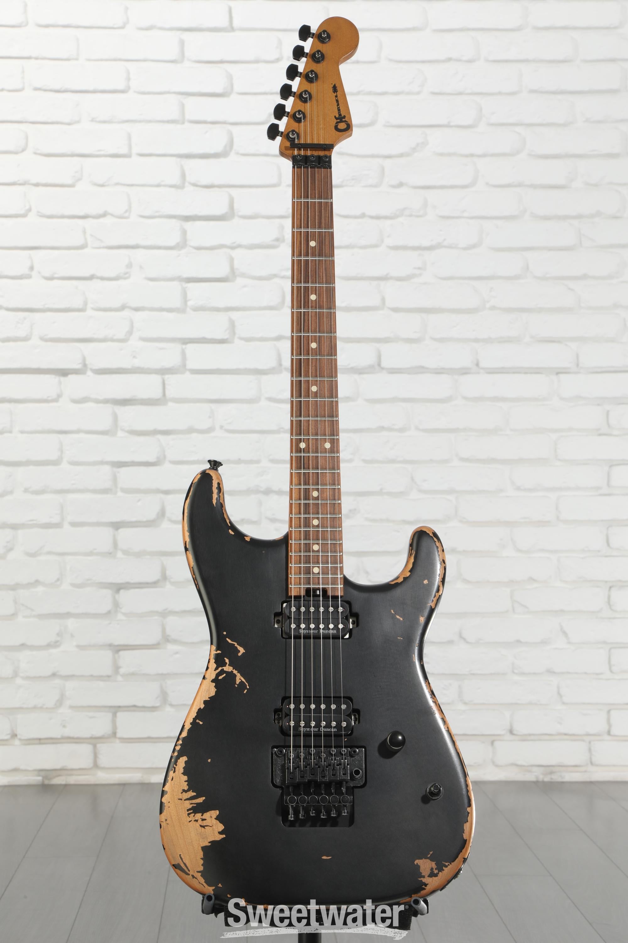 Charvel Pro-Mod Relic San Dimas Style 1 HH FR PF Electric Guitar Charvel Pro-Mod Relic San Dimas Style 1 HH FR PF Electric Guitar