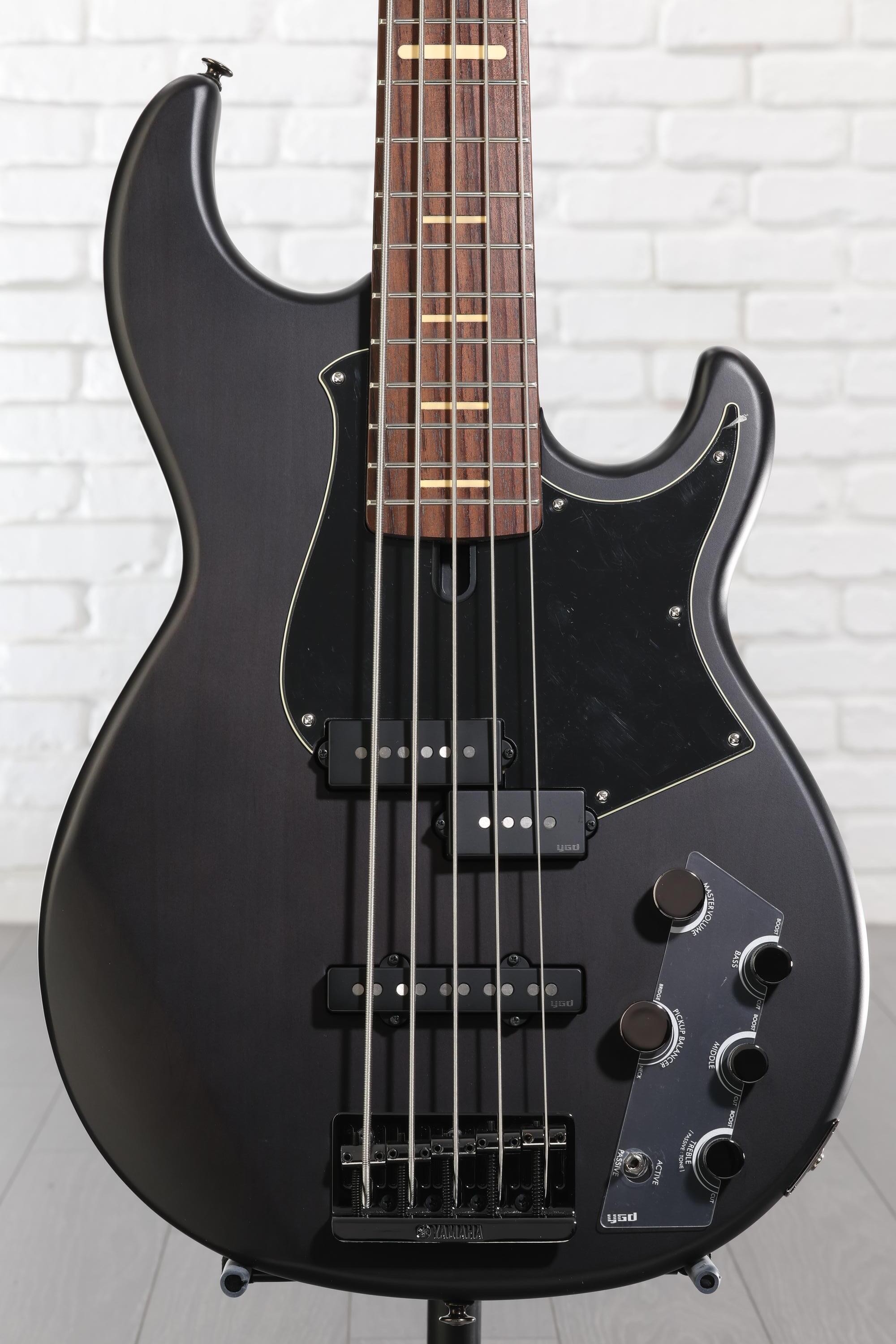 Yamaha BB735A 5-string Bass Guitar - Translucent Matte Black