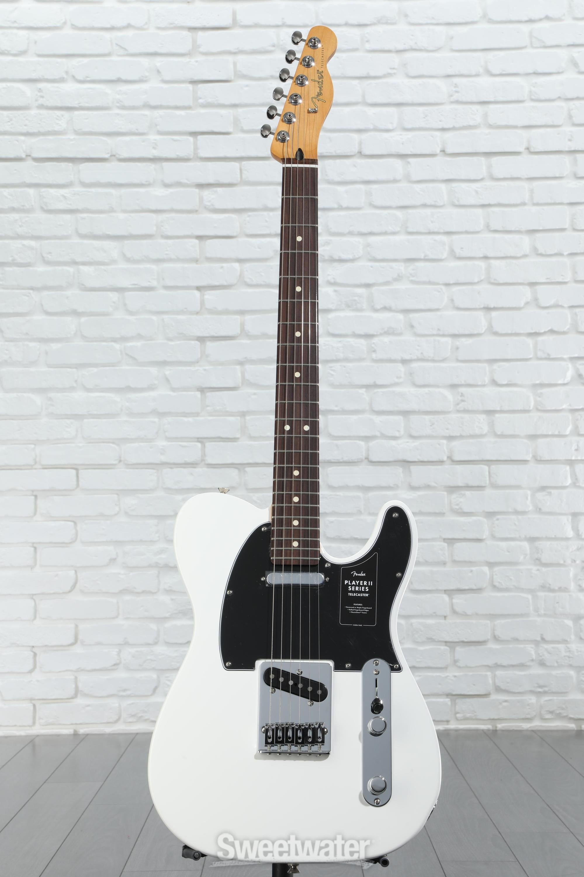 Fender Player II Telecaster Electric Guitar - Polar White Fender Player II Telecaster Electric Guitar - Polar White