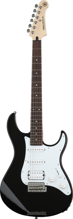 Yamaha PAC112J Pacifica Electric Guitar - Black | Sweetwater Yamaha PAC112J Pacifica Electric Guitar - Black | Sweetwater