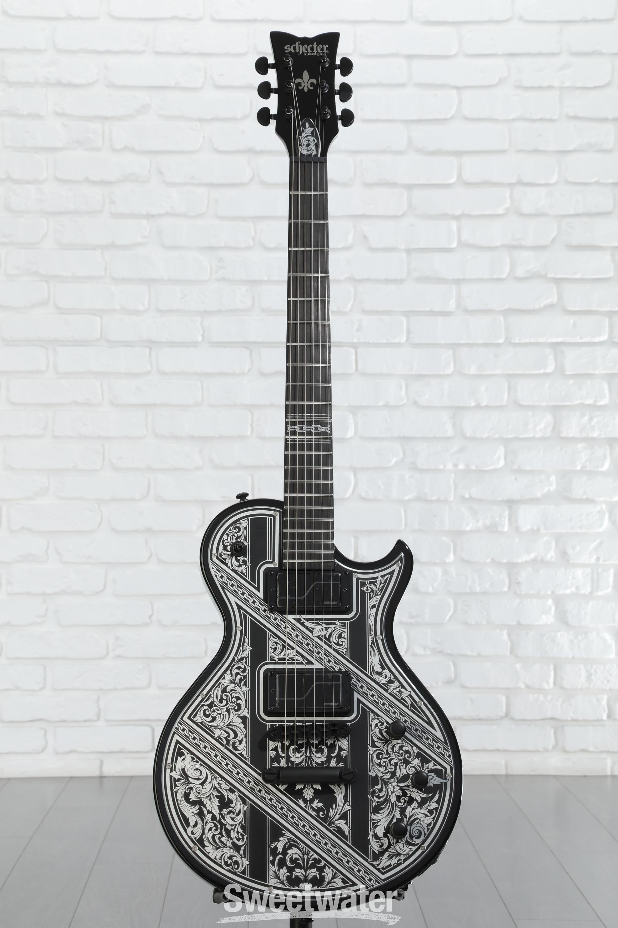 Schecter Solo II Przym Palladium Electric Guitar - Gloss