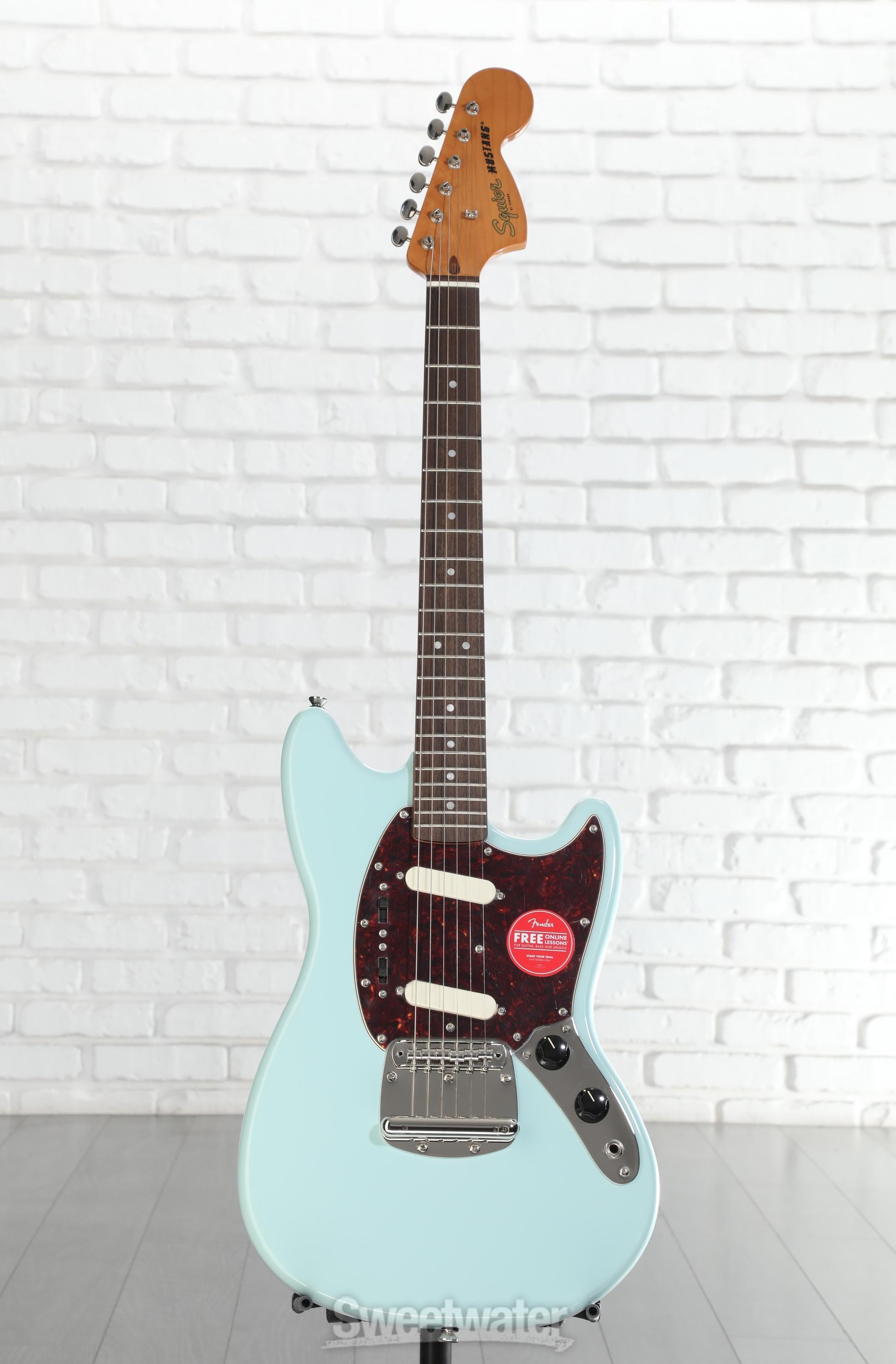Squier Classic Vibe '60s Mustang Electric Guitar - Sonic Blue