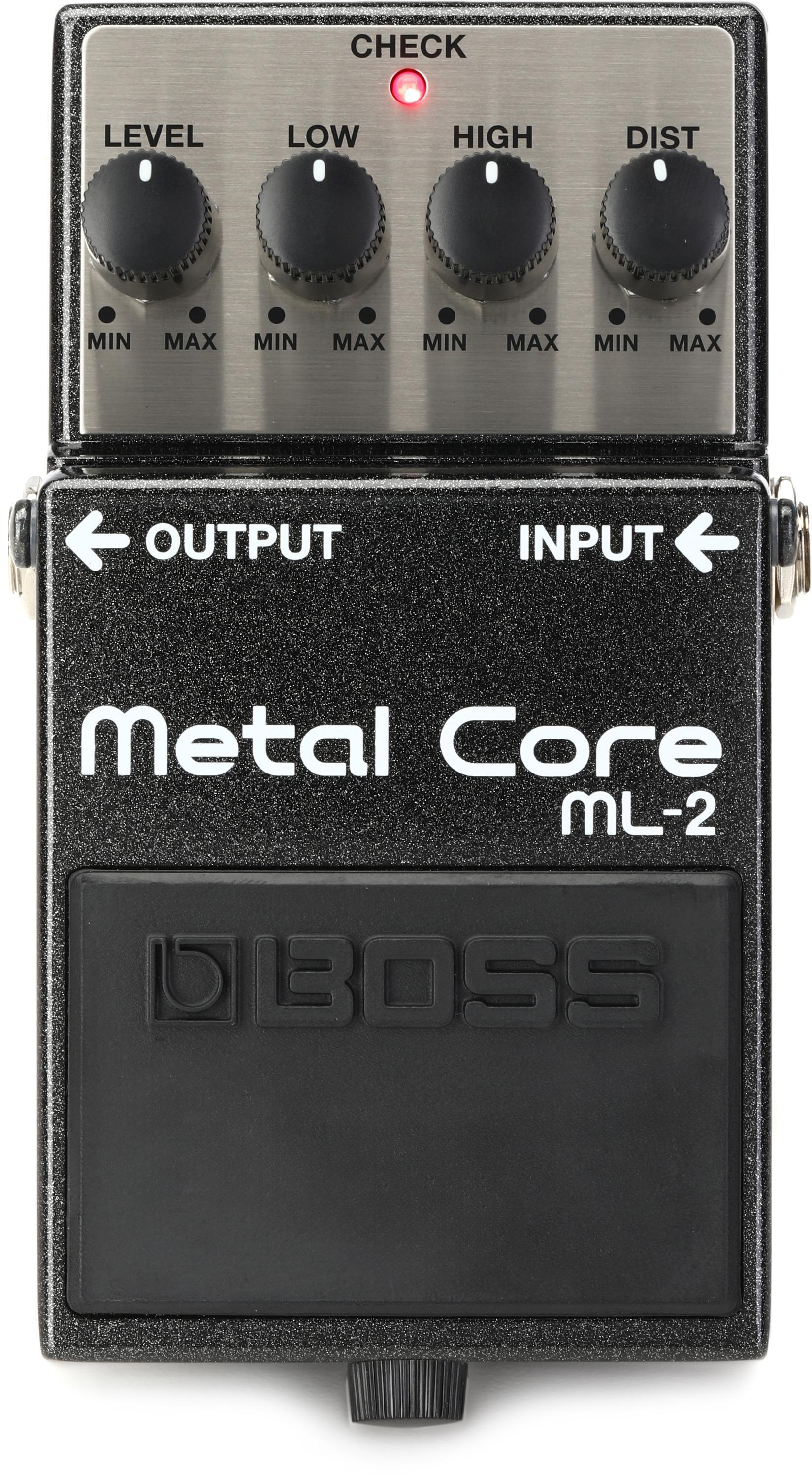 Bundled Item: Boss ML-2 Metal Core Distortion Pedal