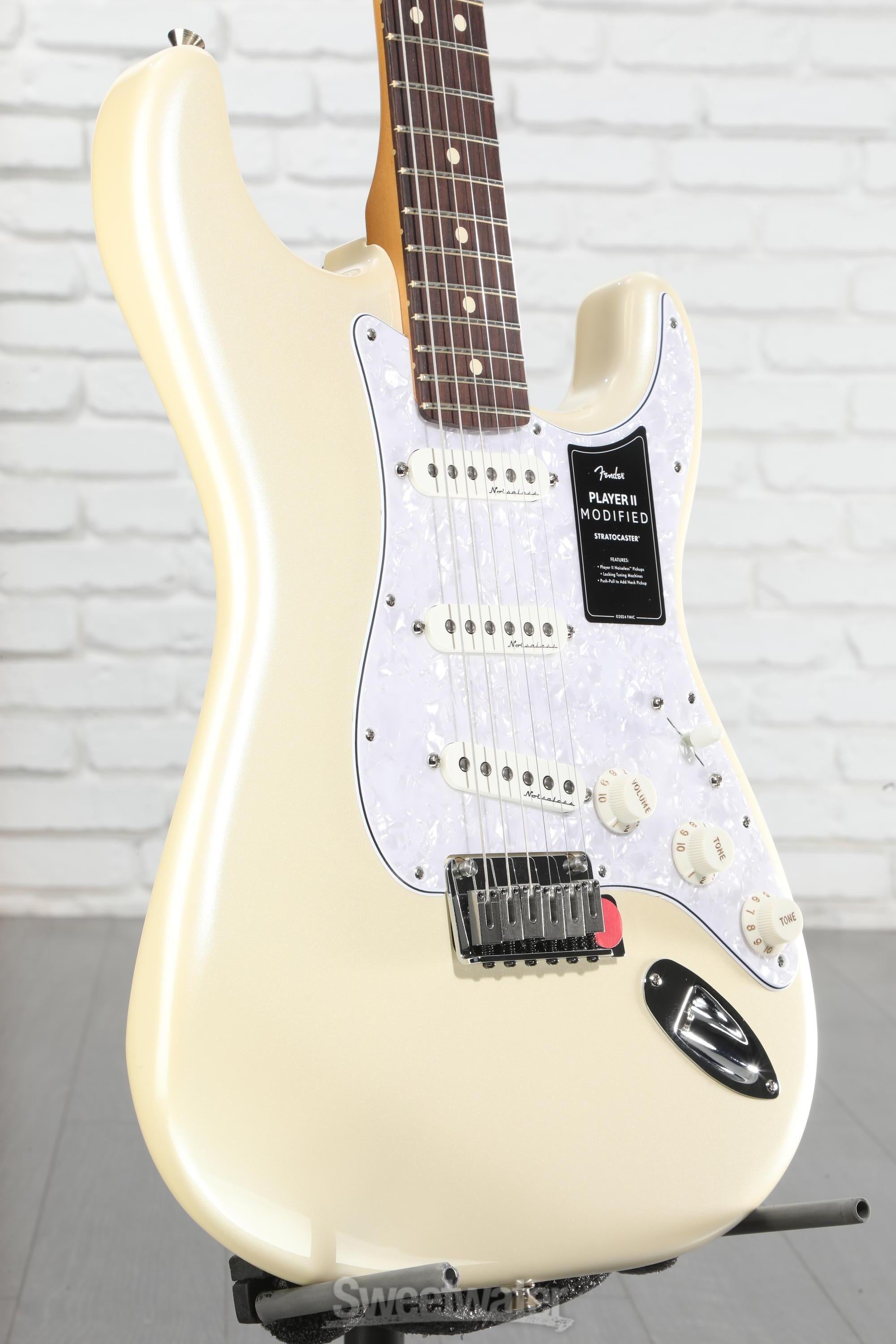 Fender Player II Modified Stratocaster Electric Guitar - Olympic