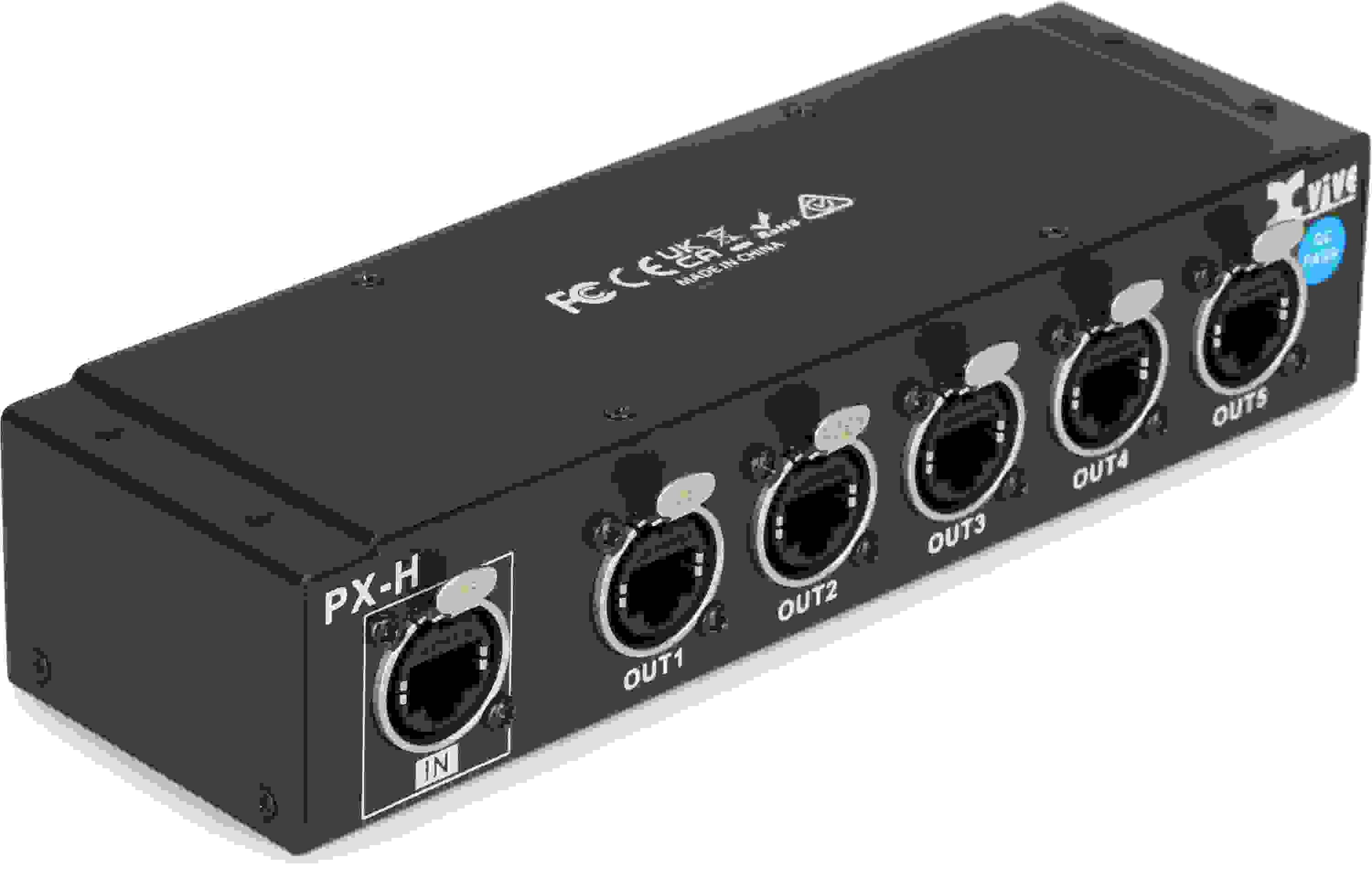 Xvive PX-H Breakout Box for PX-A Connections | Sweetwater
