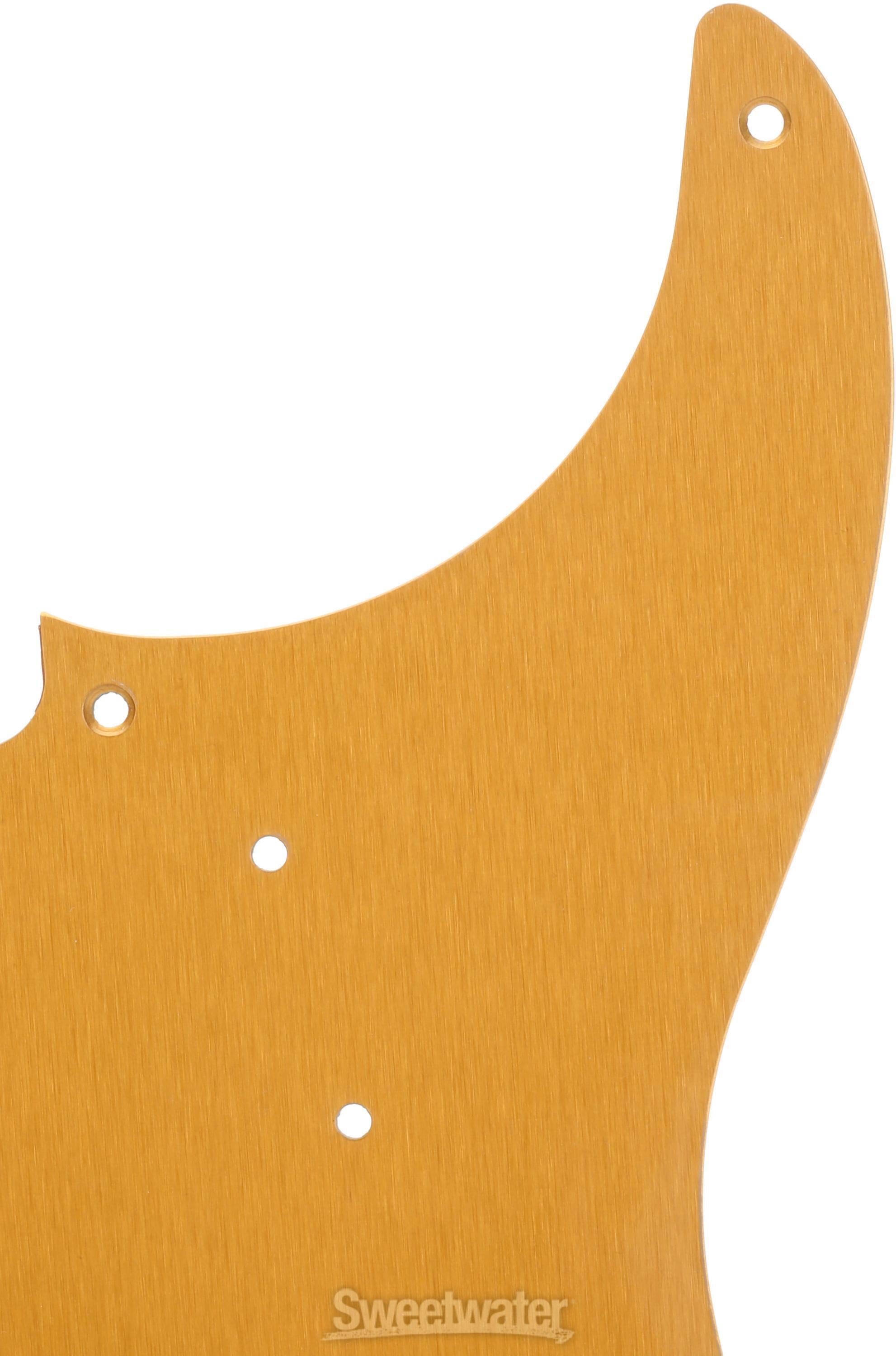 『再値下げ』Precision Bass ゴールドカラーピックガード Fender 10-hole Mount Pure Vintage '58 Precision Bass Pickguard