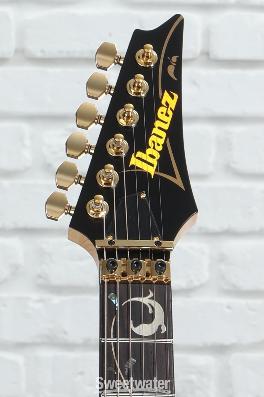 Ibanez Steve Vai Signature PIA3761 Electric Guitar - Onyx