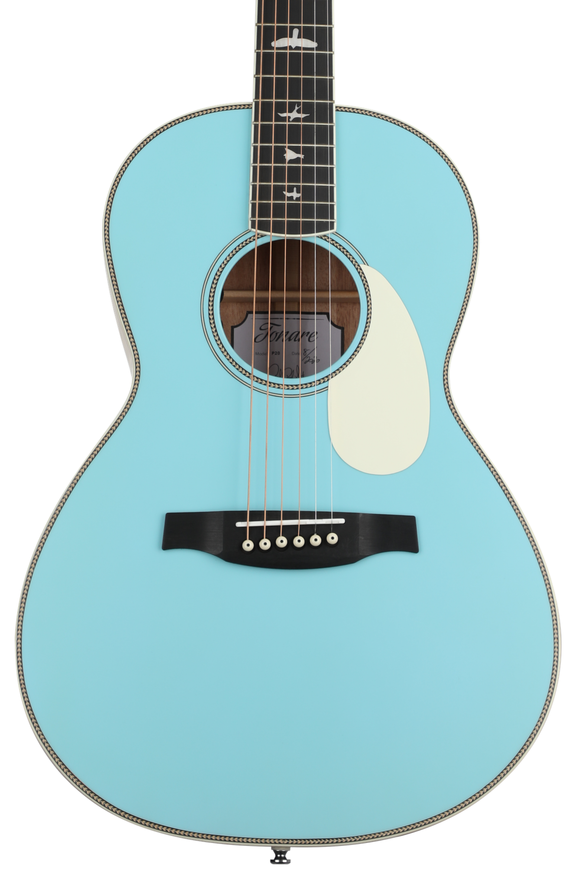 prs se parlor p20e エレアコ　G7thカポタスト付 PRS SE Parlor P20E Limited Edition Acoustic-Electric - Powder Blue