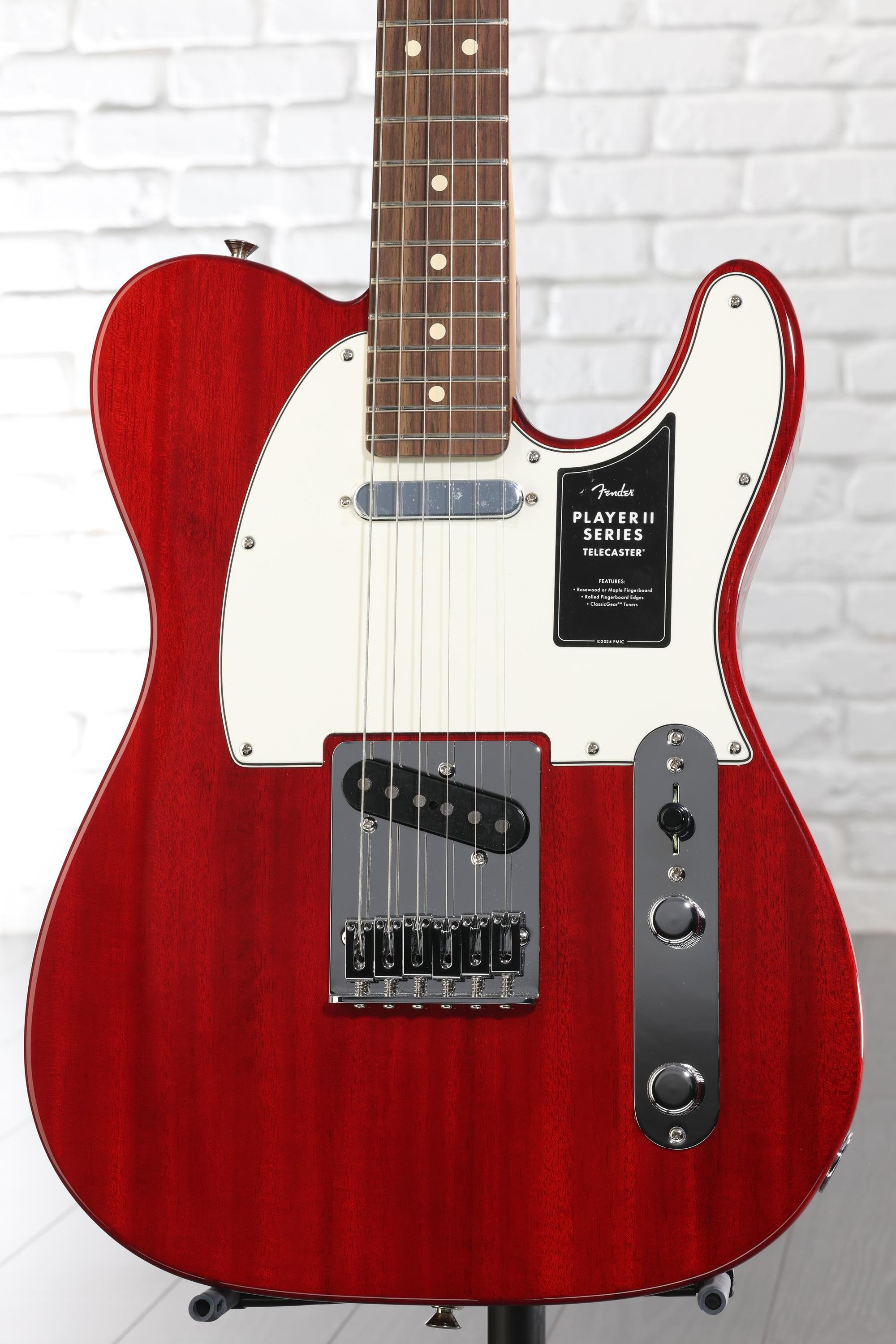 Fender Player II Telecaster Electric Guitar - Transparent Cherry