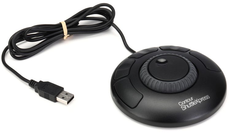 Contour ShuttleXpress 5-Button Jog/Shuttle Controller