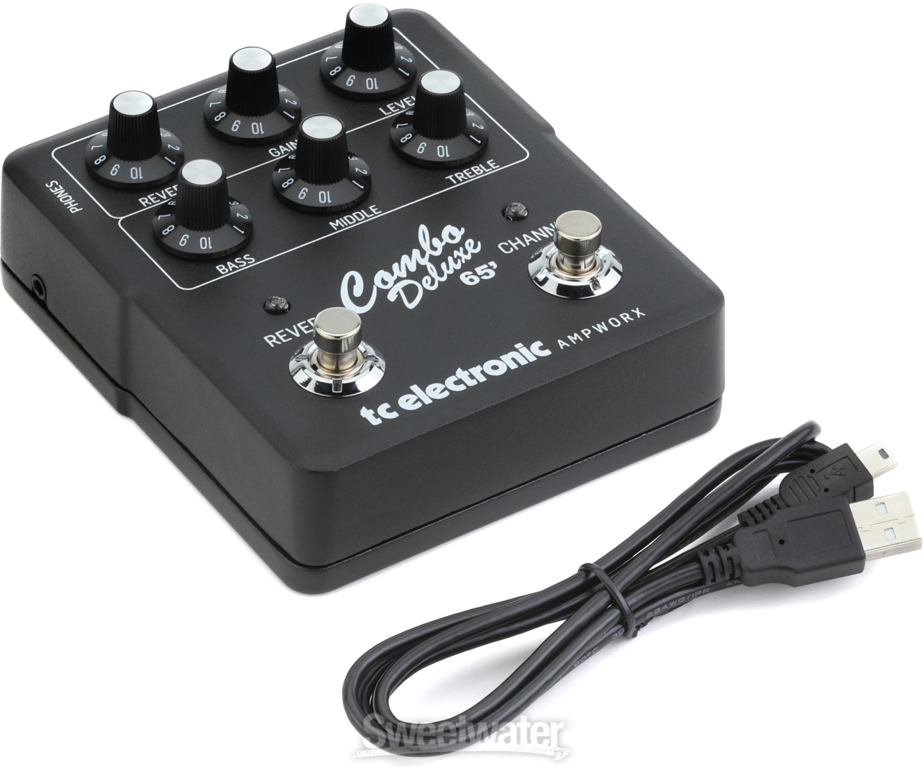 TC Electronic Ampworx Combo Deluxe '65 Preamp Pedal | Sweetwater