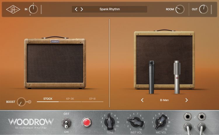 Universal Audio UAD Woodrow '55 Instrument Amplifier Plug-in