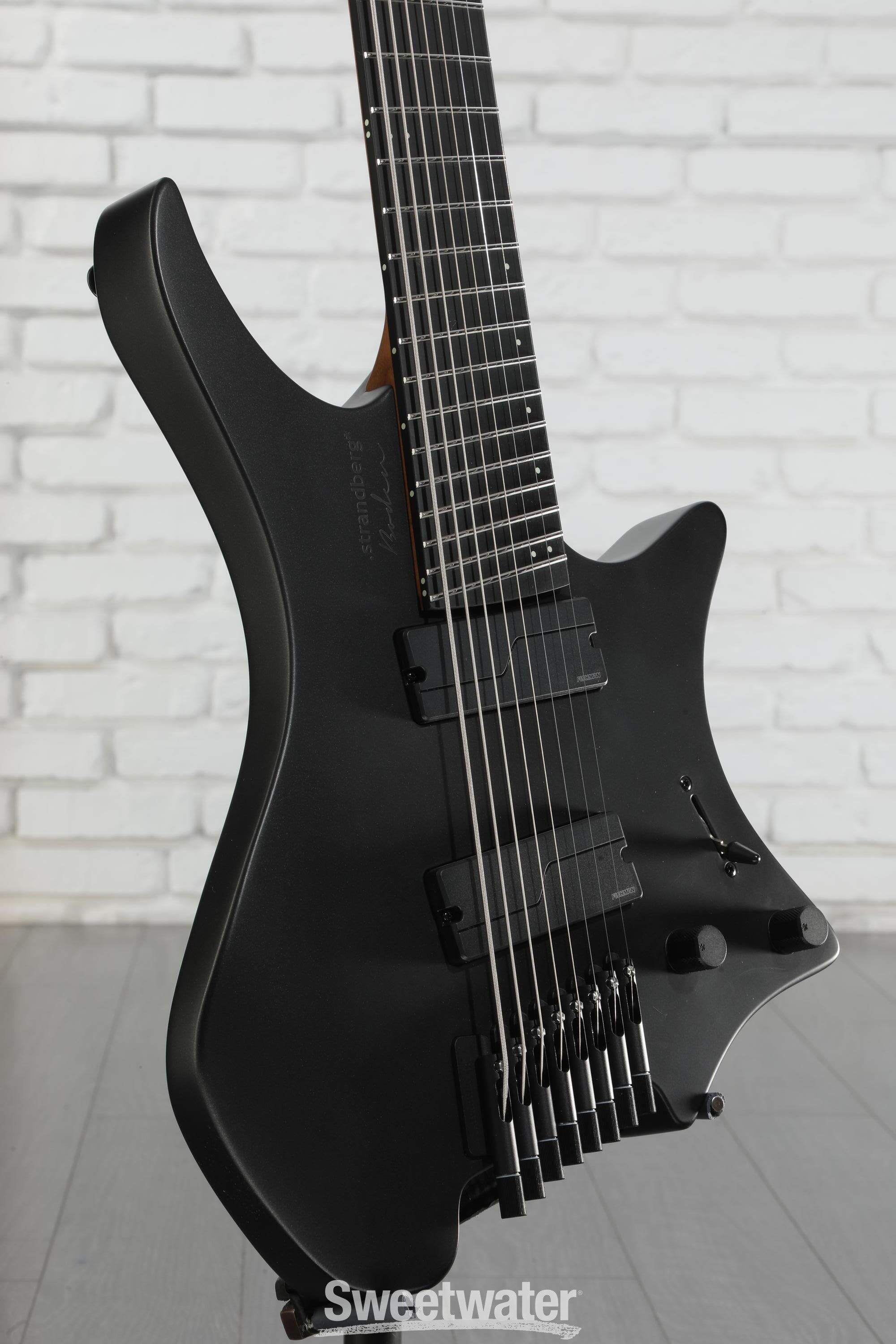 .strandberg* Boden エレキギター ブラック Amazon | Strandberg Boden Standard 7/Flame Black 7弦エレキ